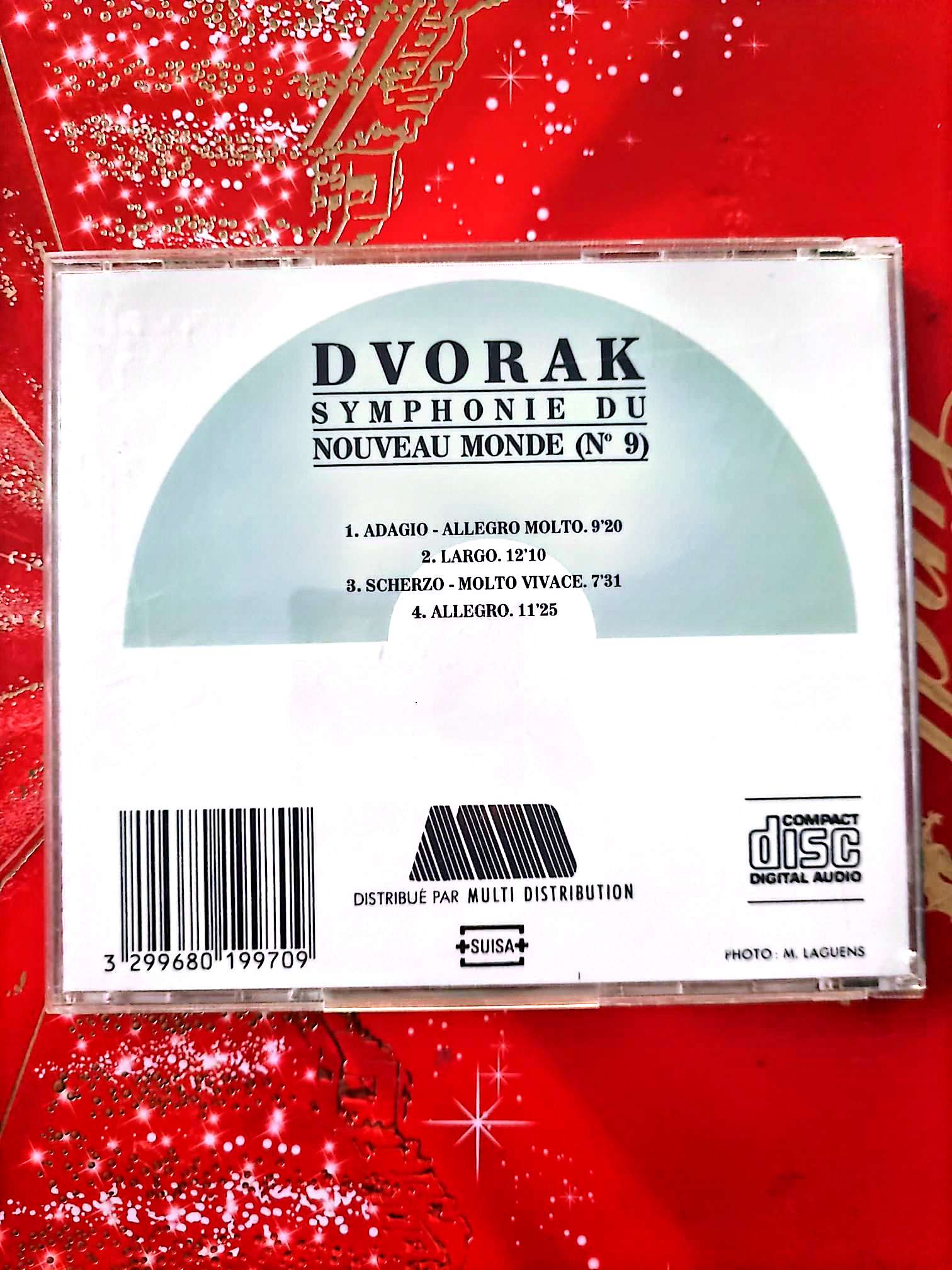 Dvorak – Symphonie du Nouveau Monde n°9 – CD Classique cd audio