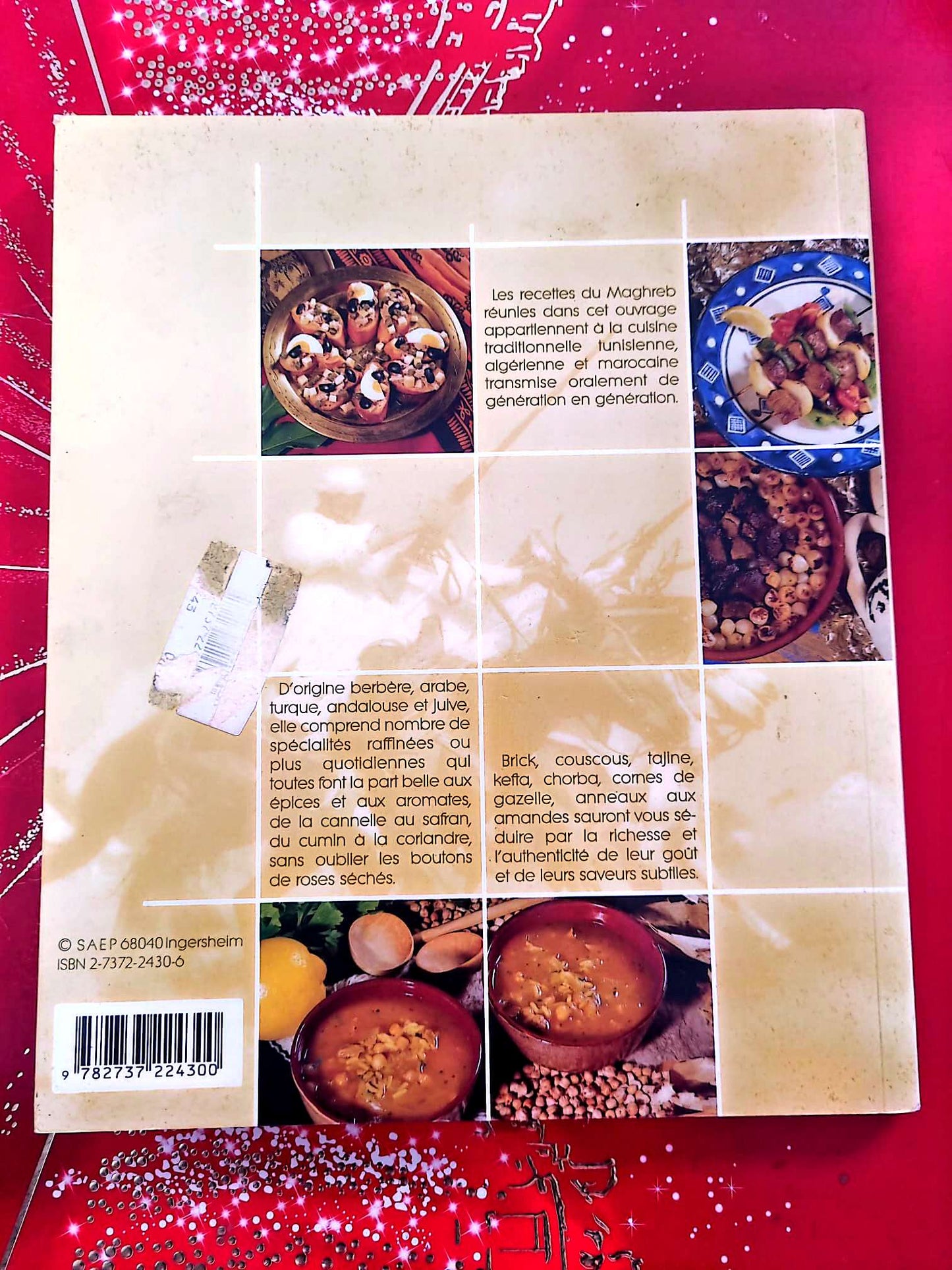 Maghreb – La cuisine évasion – Livre de cuisine traditionnelle – SAEP livre de cuisine