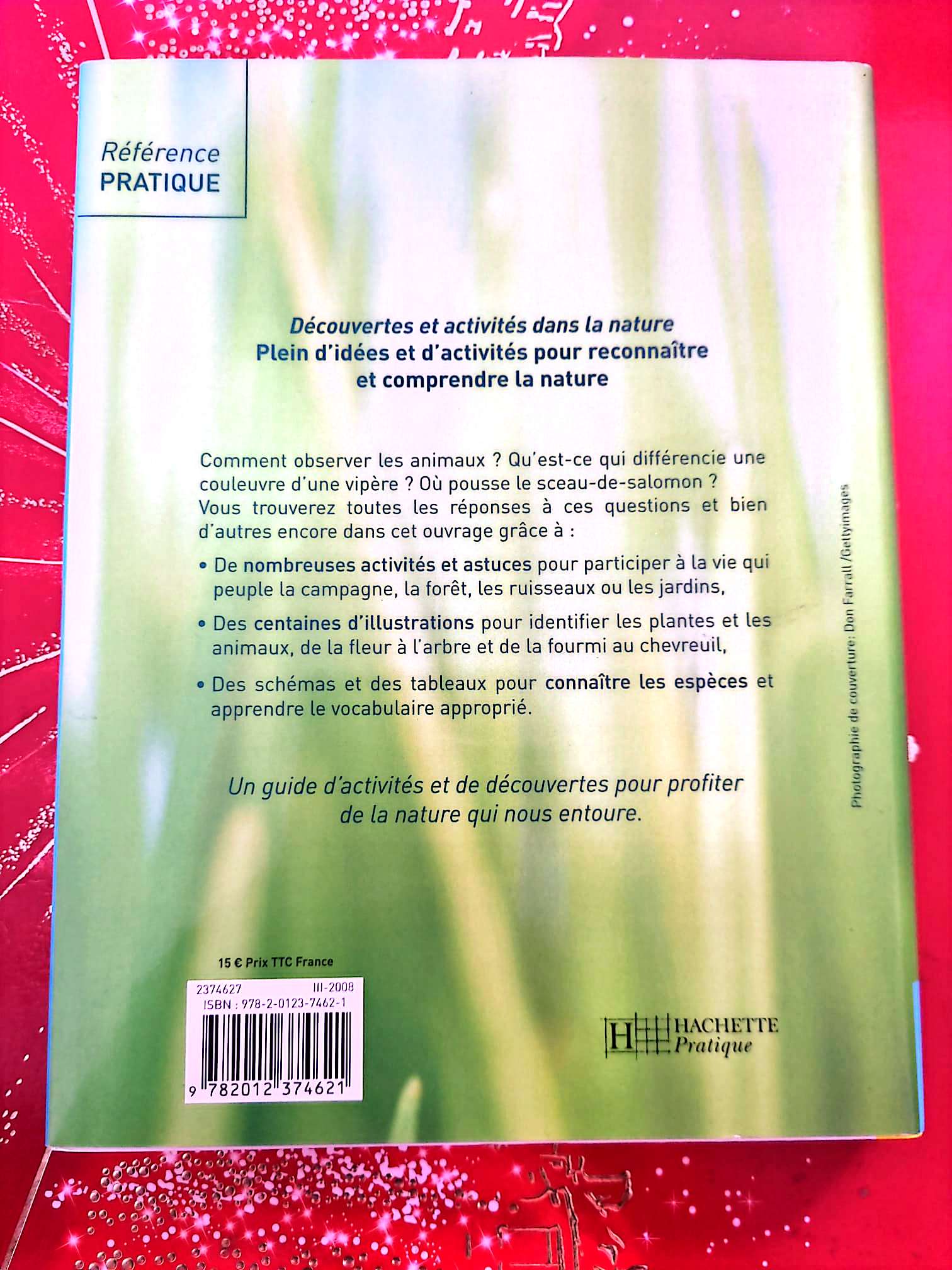 Découvertes et activités dans la nature – Patrick Boussès – Guide pratique – Hachette Pratique livre