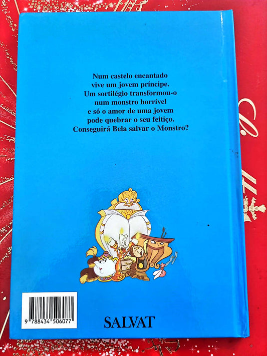 A Bela e o Monstro – Disney – Livre jeunesse illustré – Éditions Salvat livre jeunesse