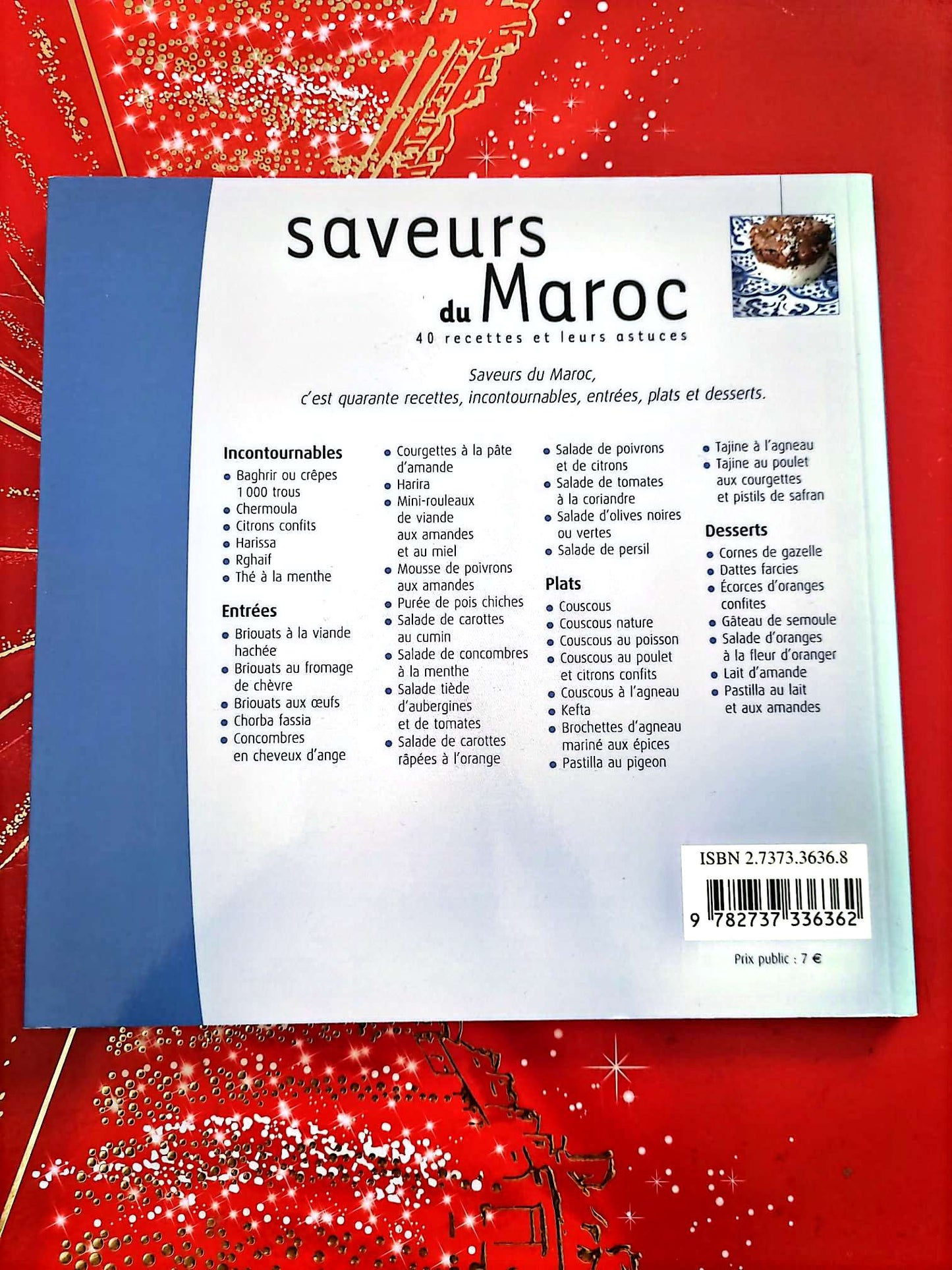 Saveurs du Maroc – 40 recettes et leurs astuces – Livre de cuisine – Éditions Ouest-France livre de cuisine