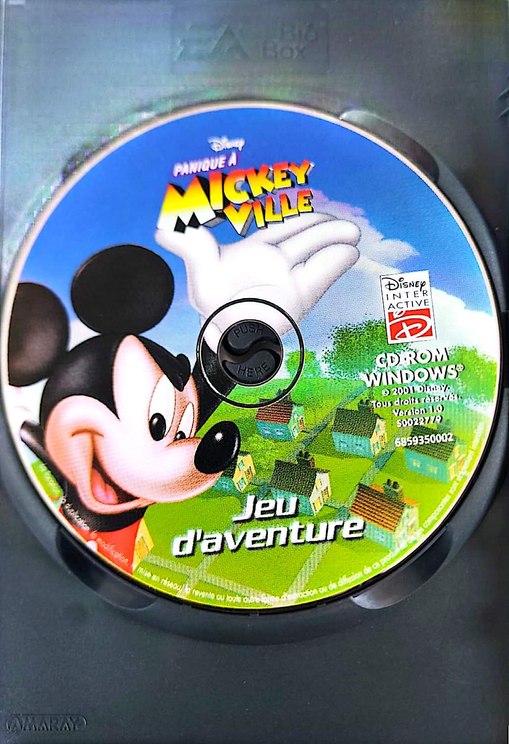Disney Panique à Mickeyville Jeu PC CD-ROM Windows Français CD Seul Occasion