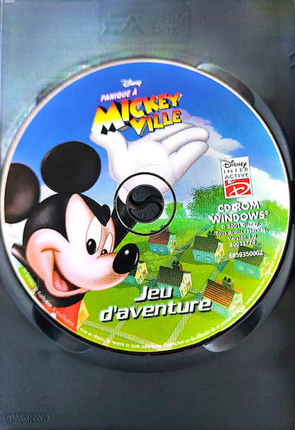Disney Panique à Mickeyville Jeu PC CD-ROM Windows Français CD Seul Occasion
