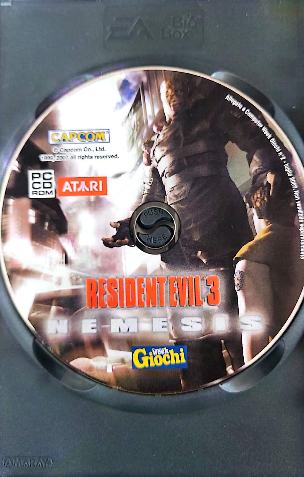 Resident Evil 3 Nemesis Jeu PC CD-ROM Capcom Atari CD Seul Occasion