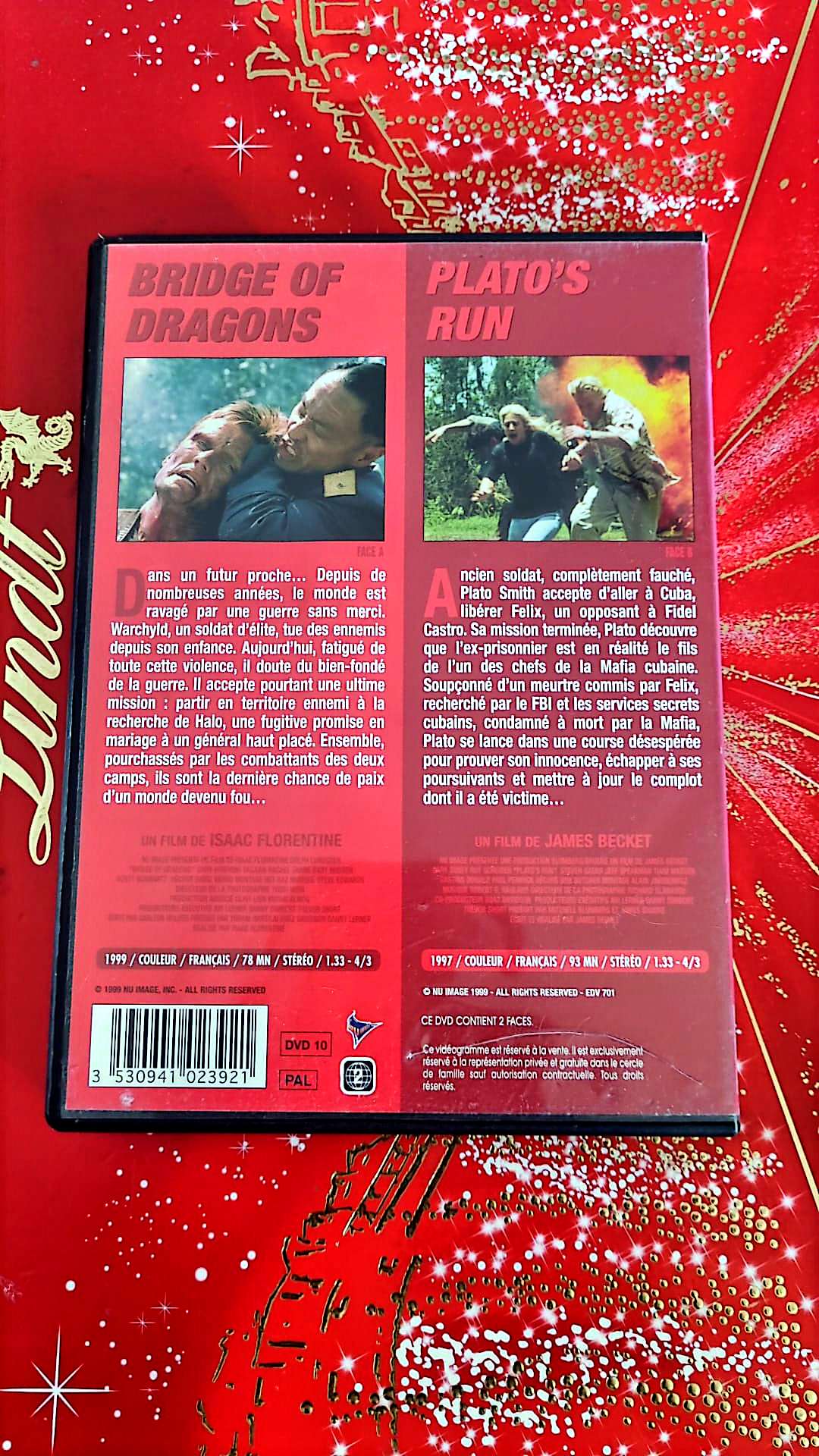 DVD Bridge of Dragons + Plato’s Run – Coffret 2 Films avec Dolph Lundgren, Gary Busey, Steven Bauer