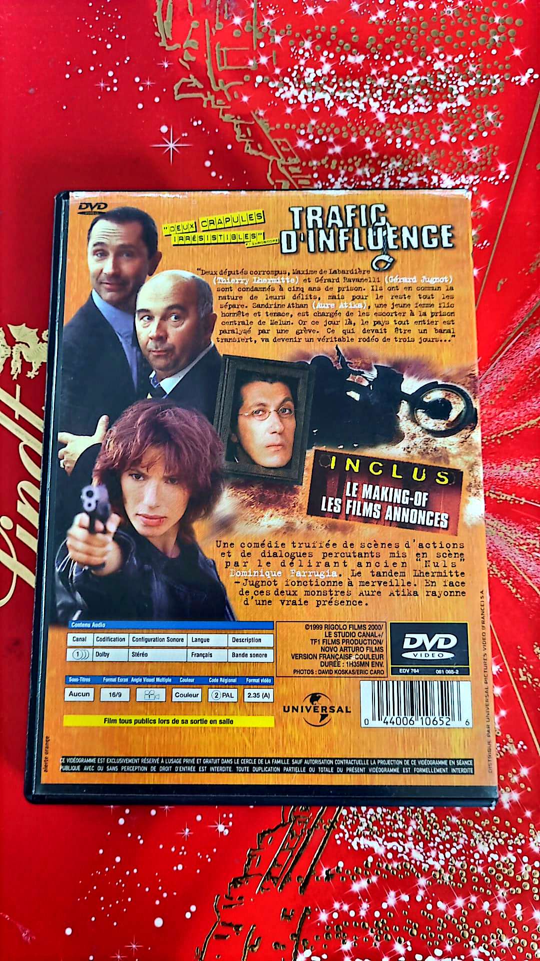 Dvd Trafic D'influence