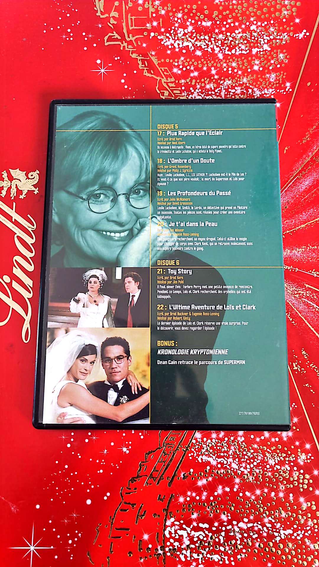 DVD les nouvelles aventures de superman lois et clark disque 5&6 épisodes 17,18,19,20,21&22