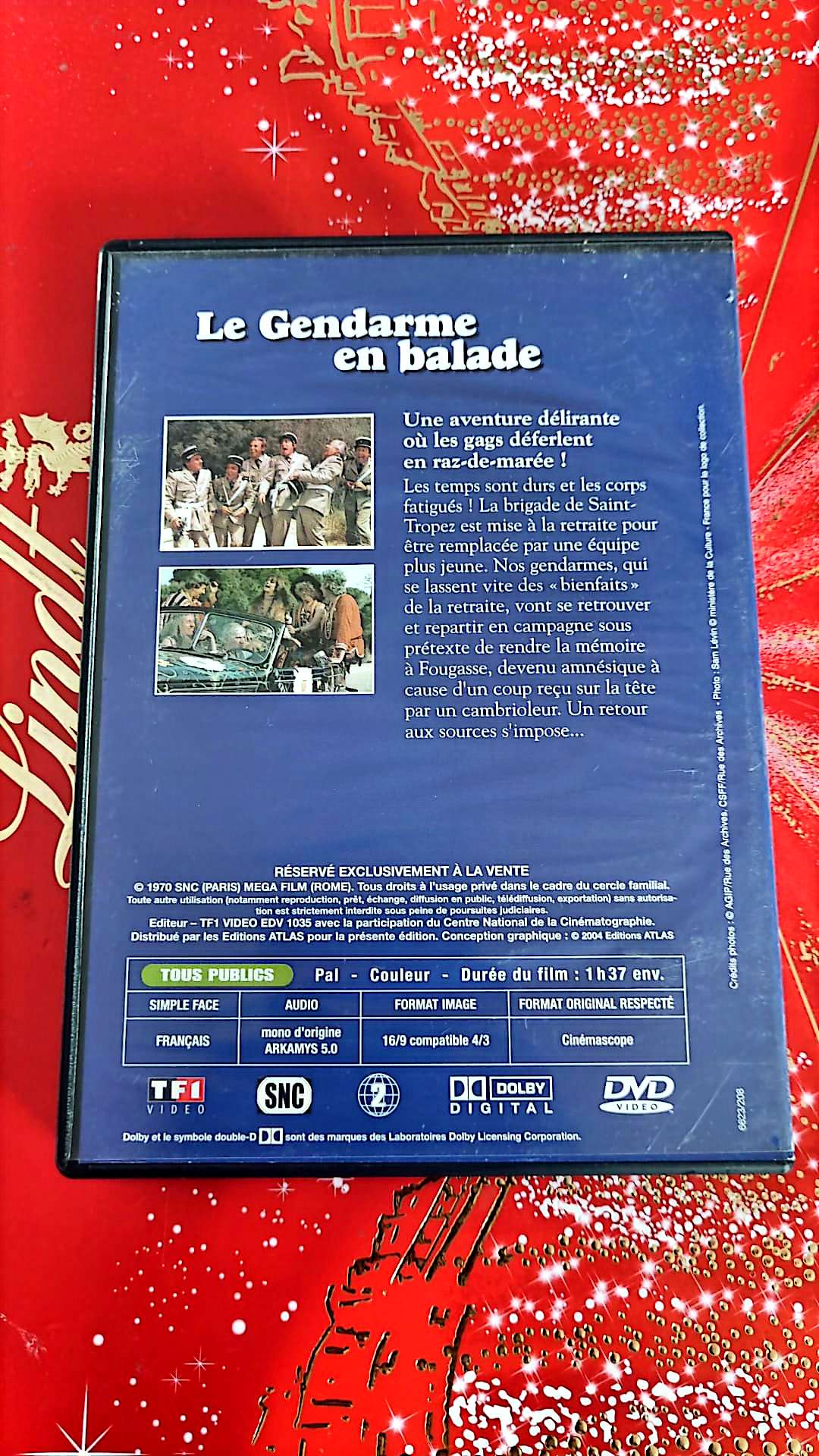 DVD LOUIS DE FUNÈS LE GENDARME EN BALADE