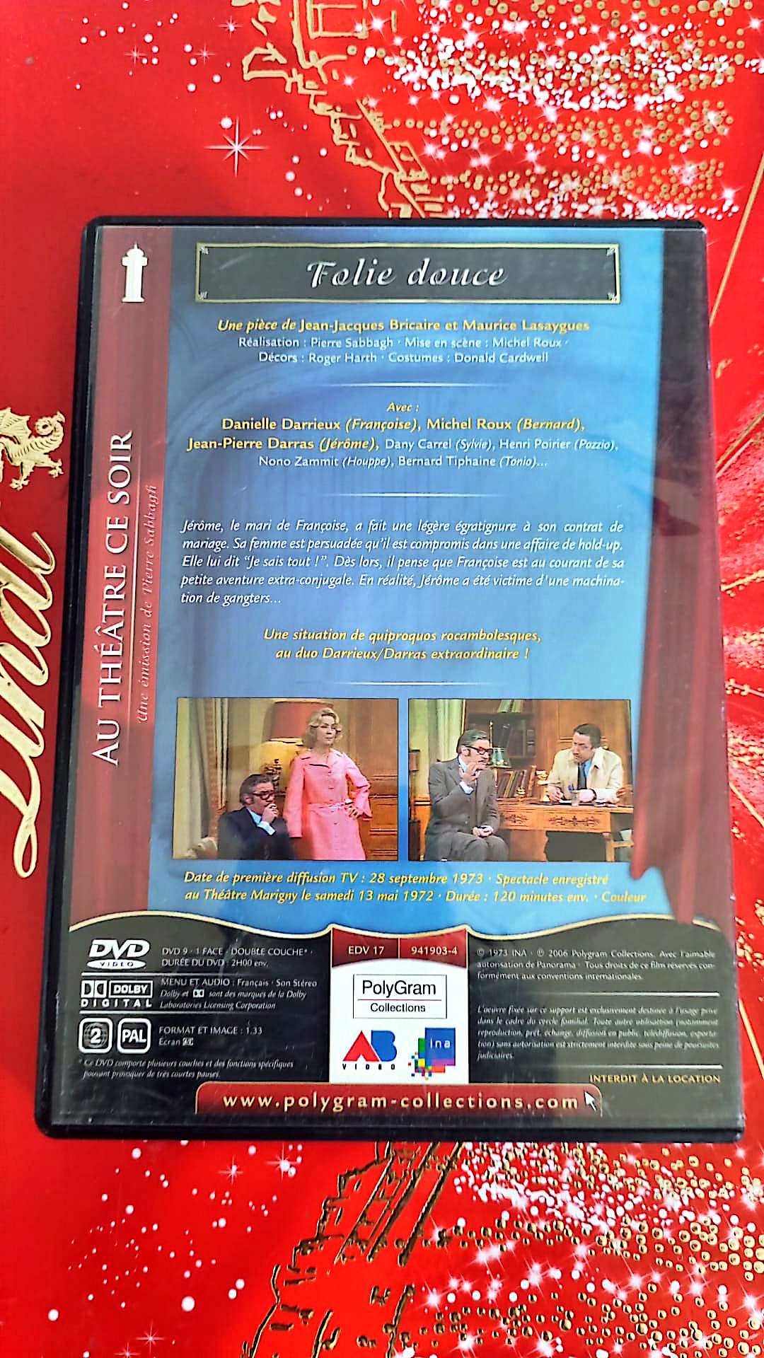 Dvd Au Théâtre Ce Soir Folie Douce