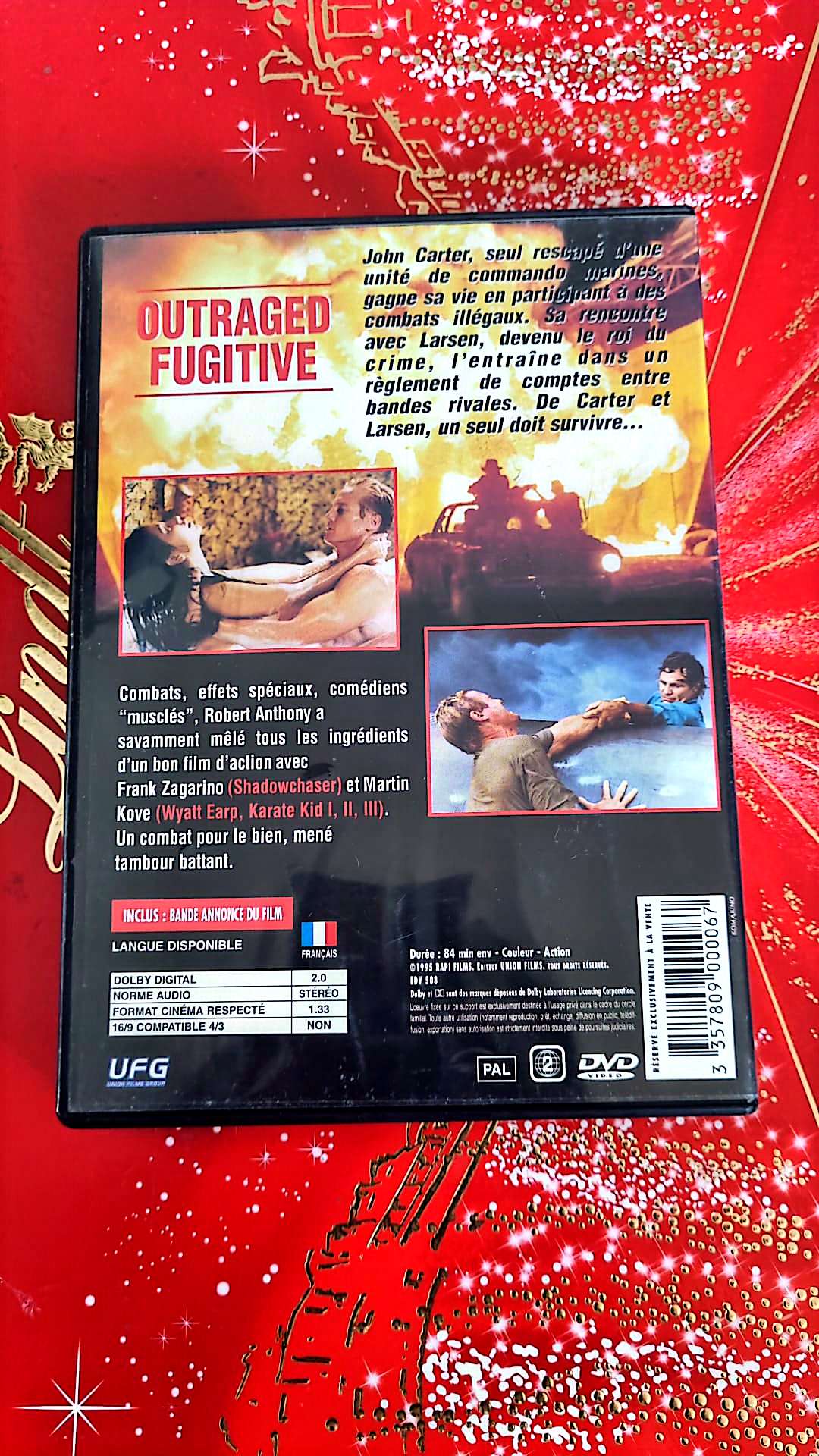 Dvd Outraged Fugitive