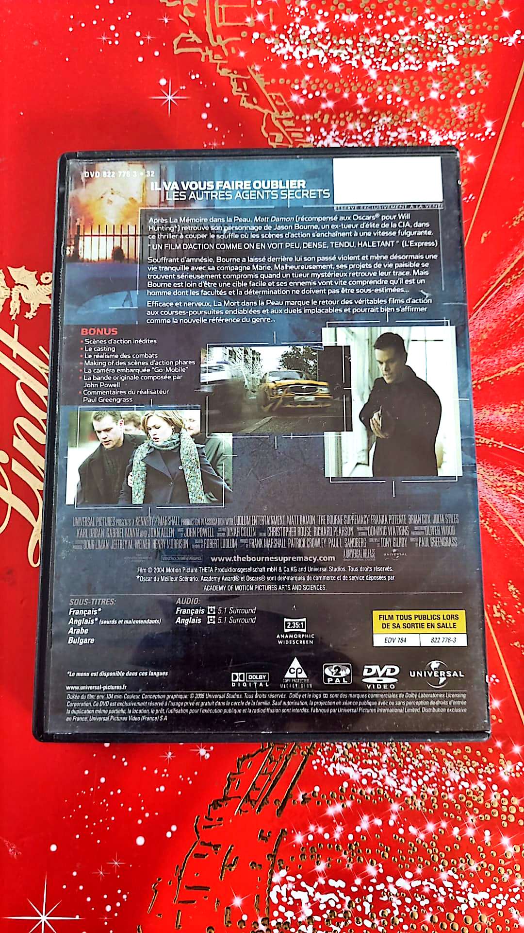 Dvd La Mort Dans La Peau