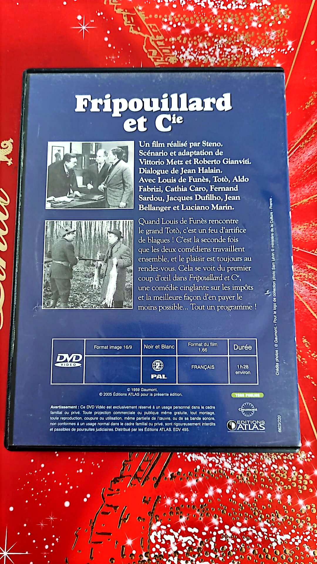 Dvd Louis De Funès Fripouillard Et Cie