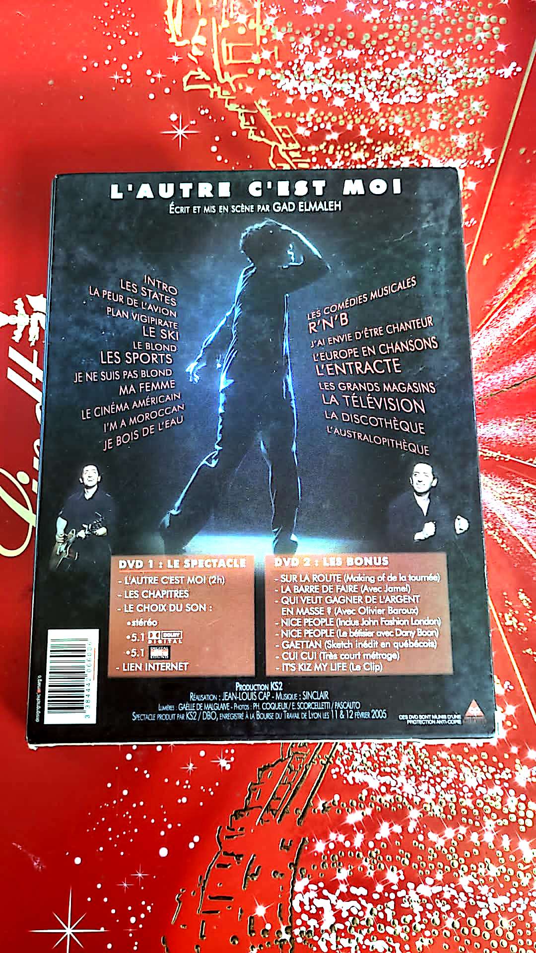 Dvd Gad Elmaleh L'autre C'est Moi