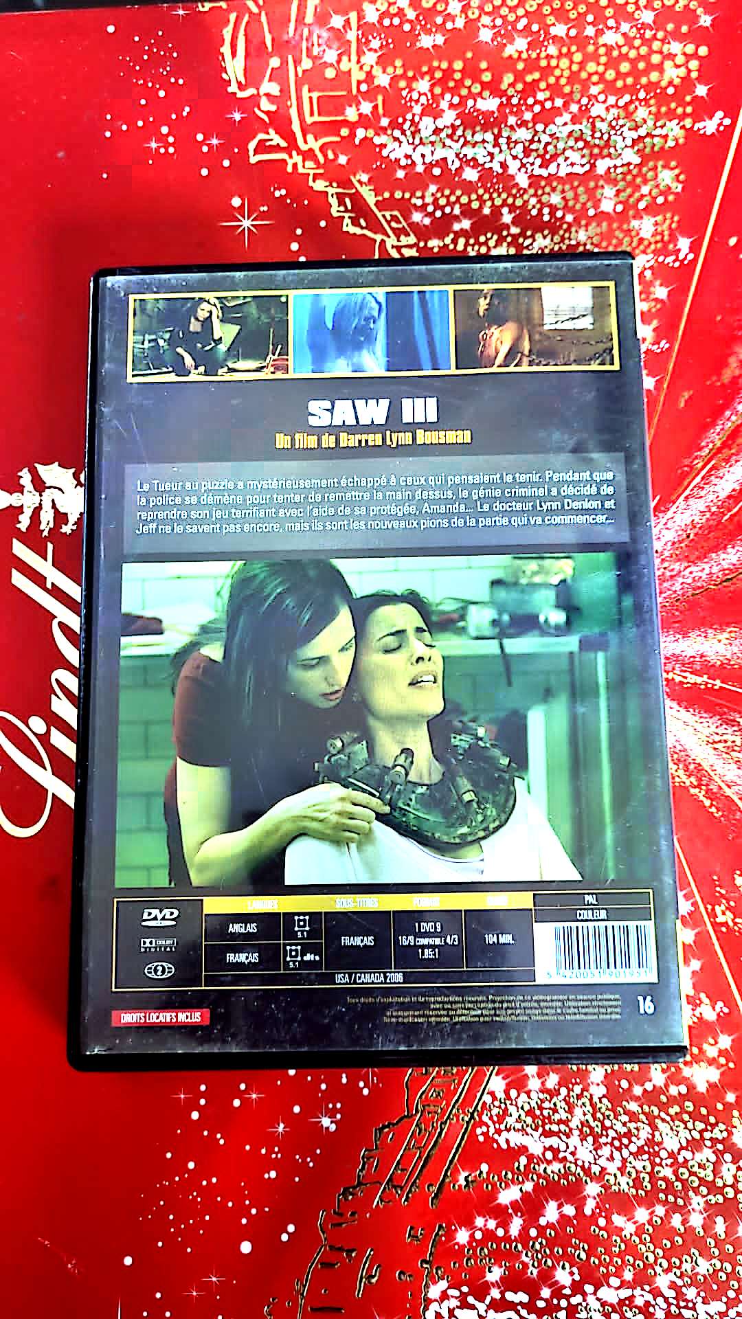 Dvd SAW III