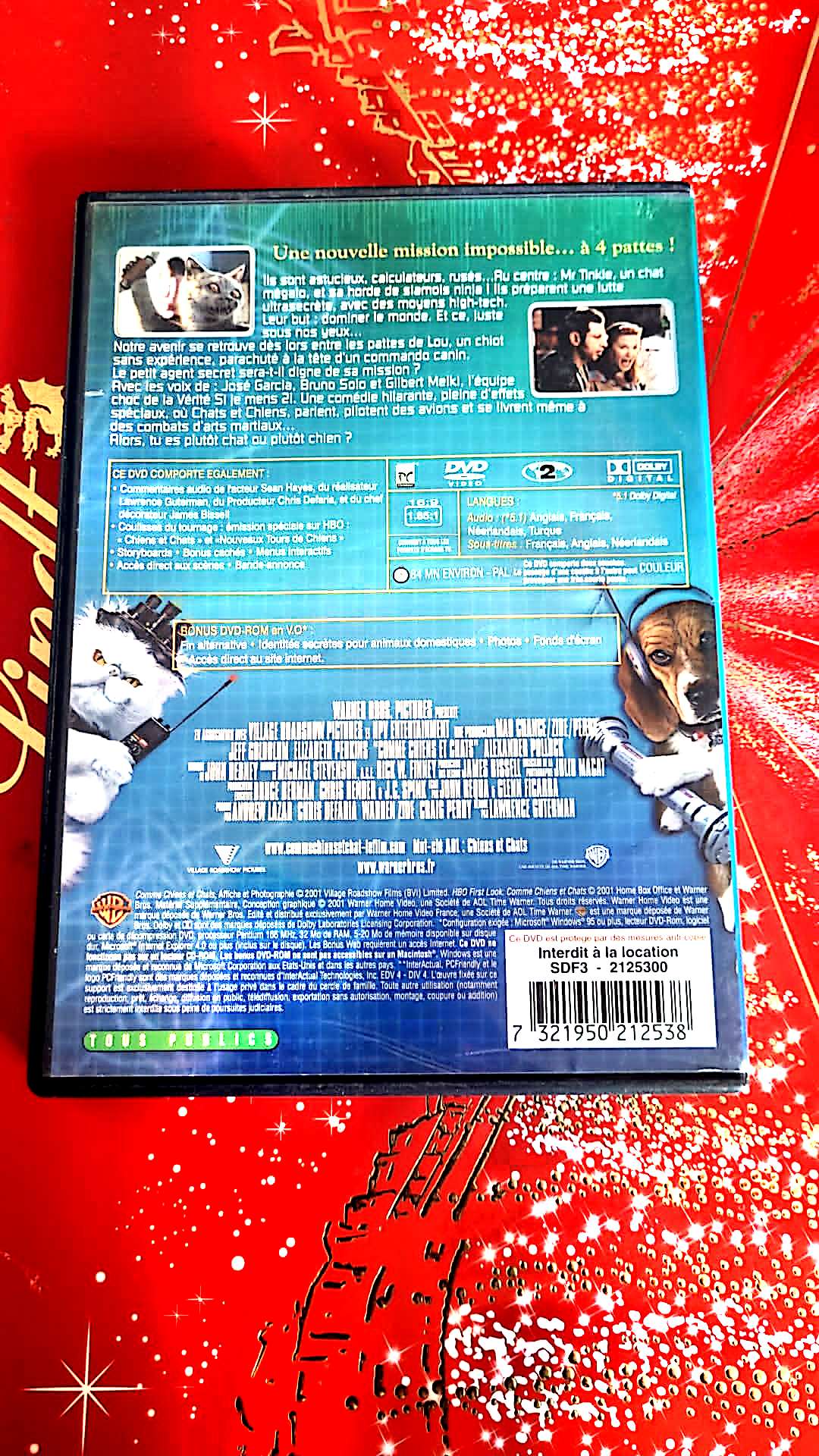 dvd Comme Chiens Et Chats