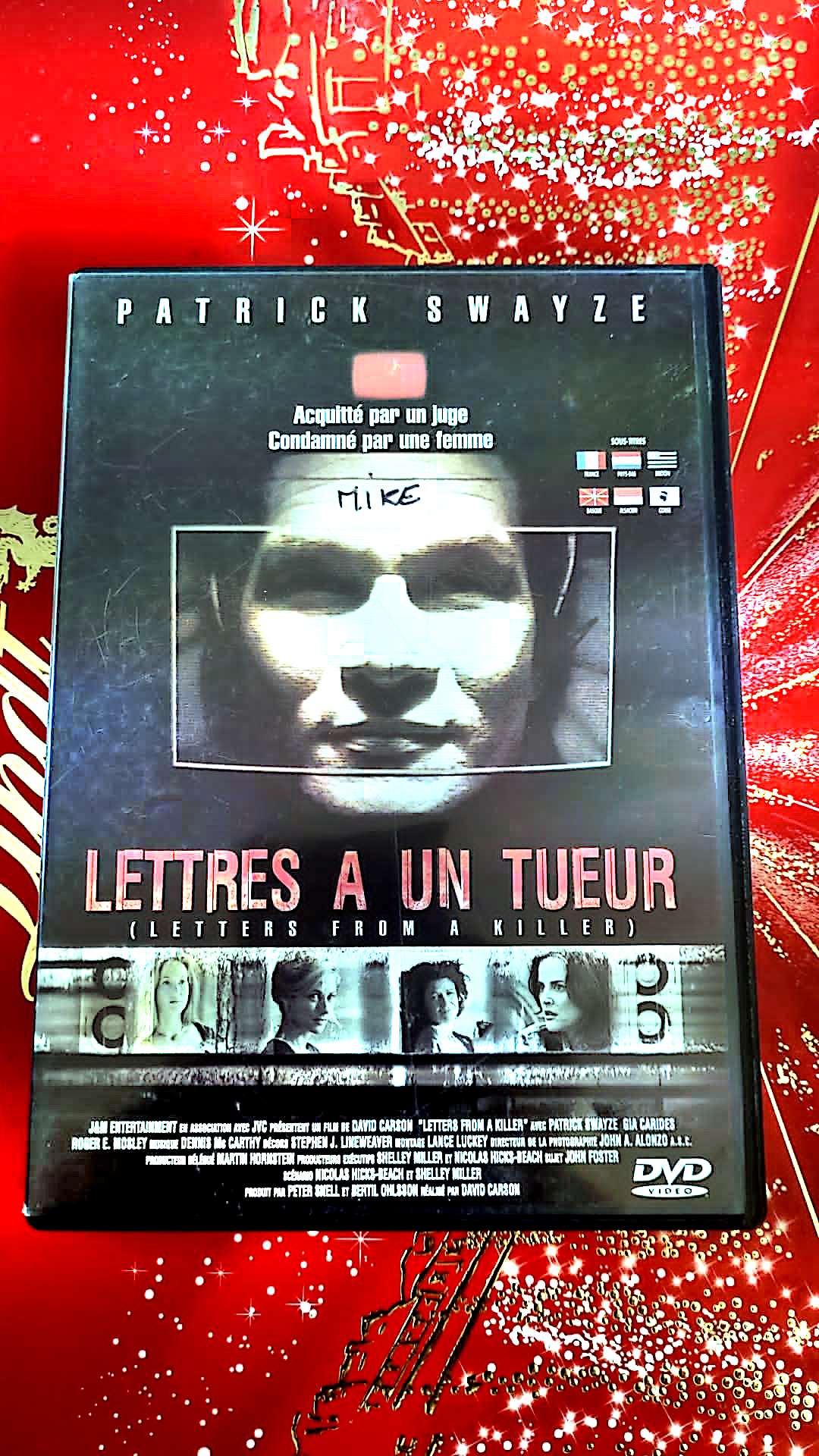 Dvd Parrick Swayze Lettres A Un Tueur