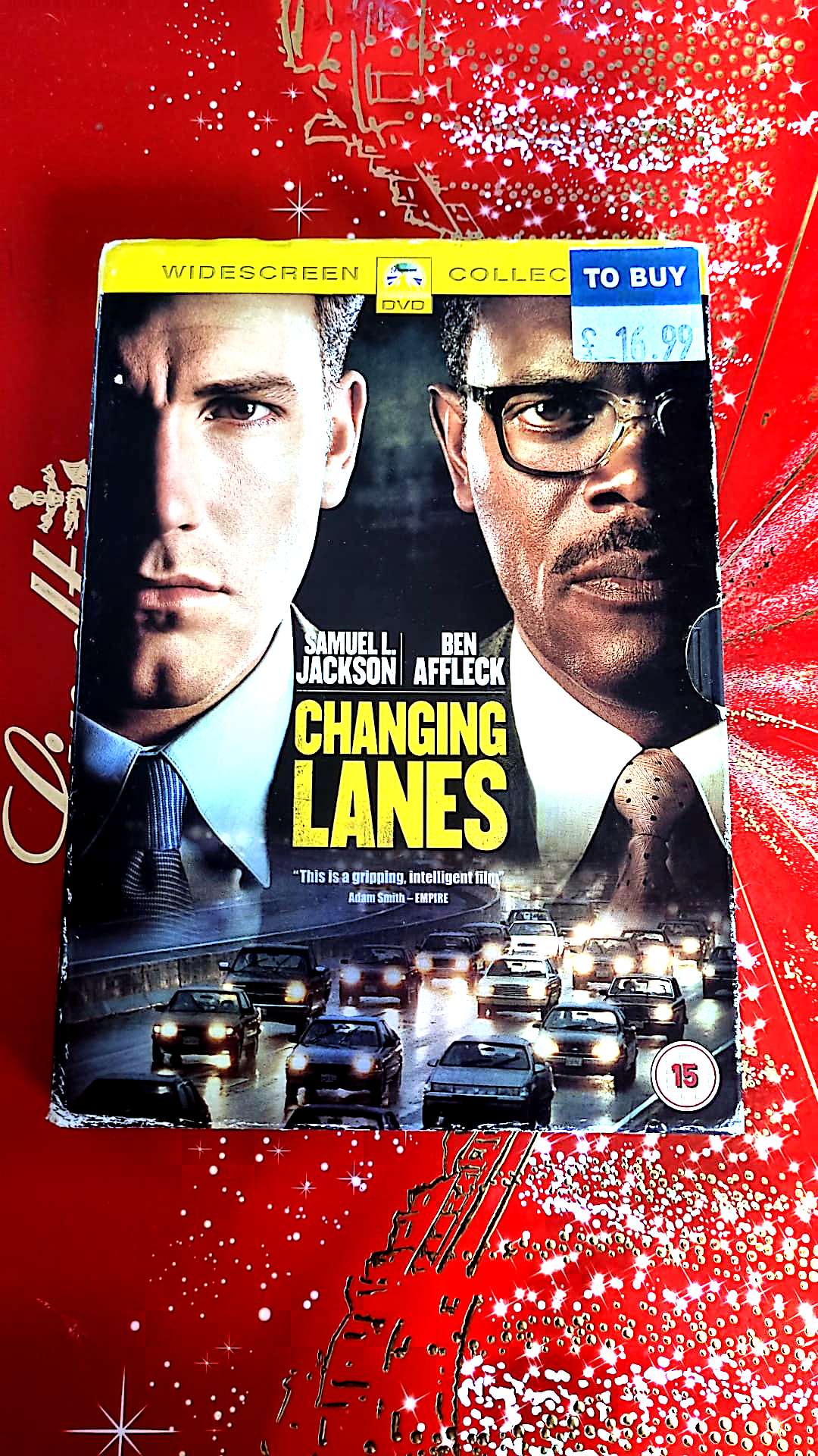 dvd Samuel Jackson Ben Affleck Changing Lanes