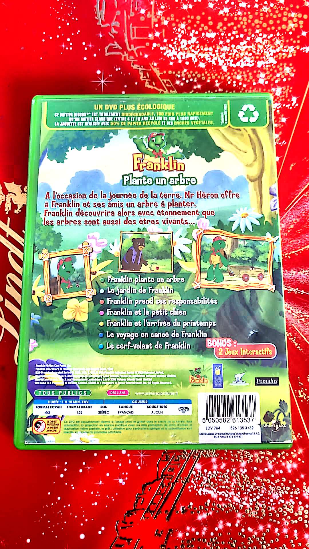 dvd franklin plante un arbre
