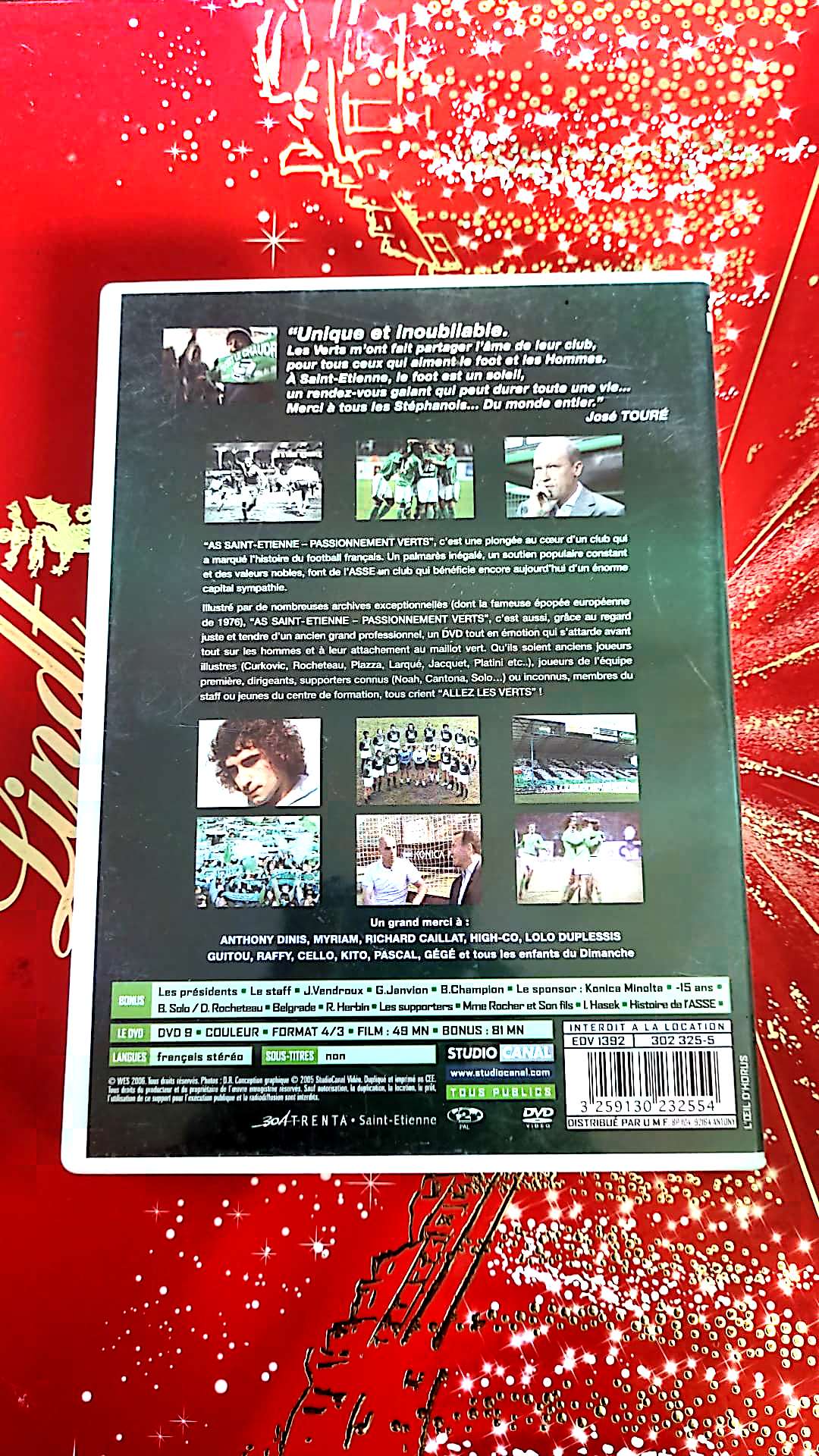 dvd A..S Saint Etienne passionnement verts