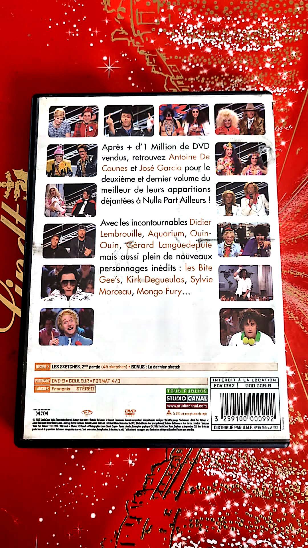 dvd De Caunes Garcia Le Meilleur DeNuls Part Ailleurs 2