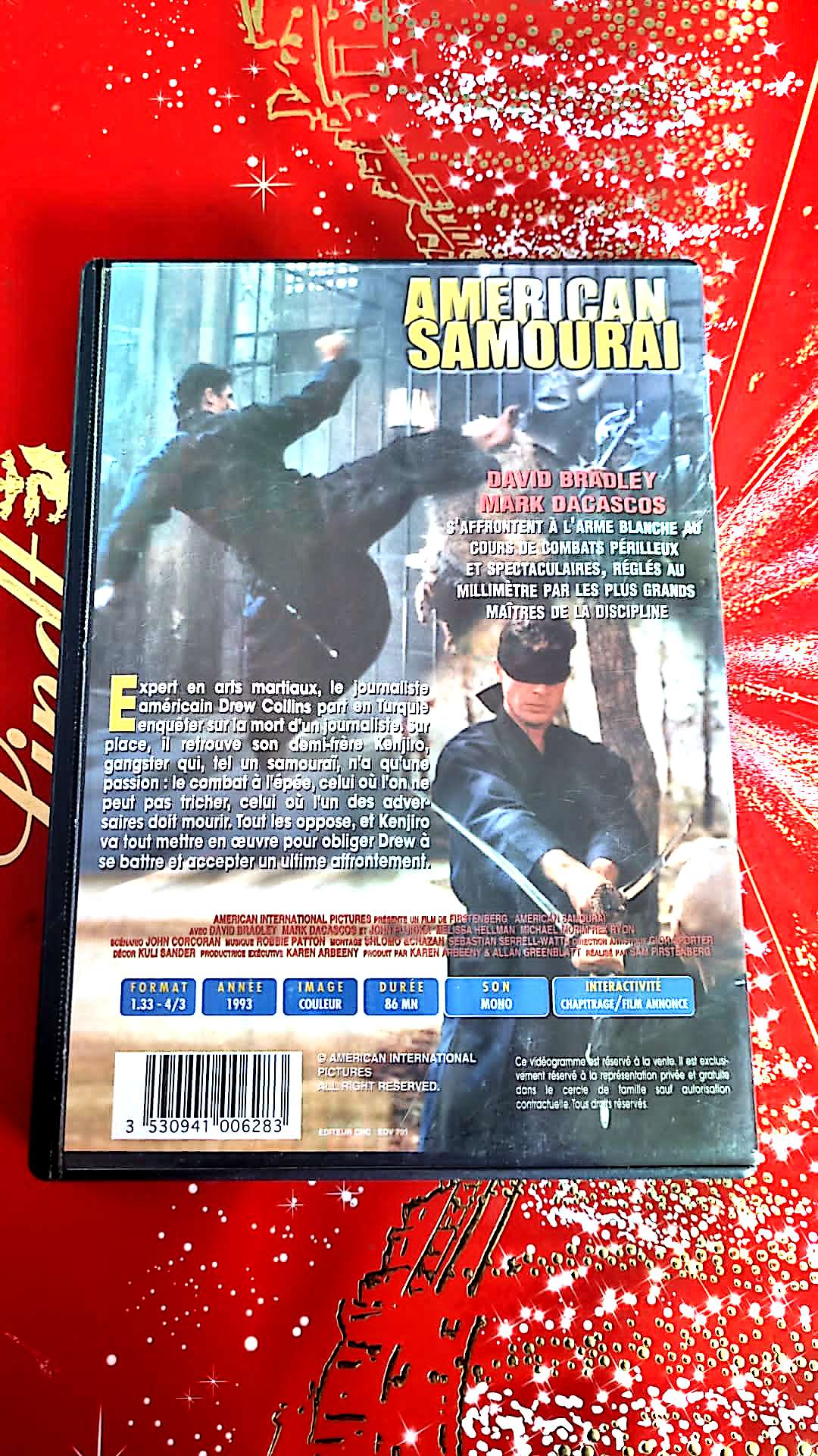 dvd David Bradley Mark Dacascos American Samourai