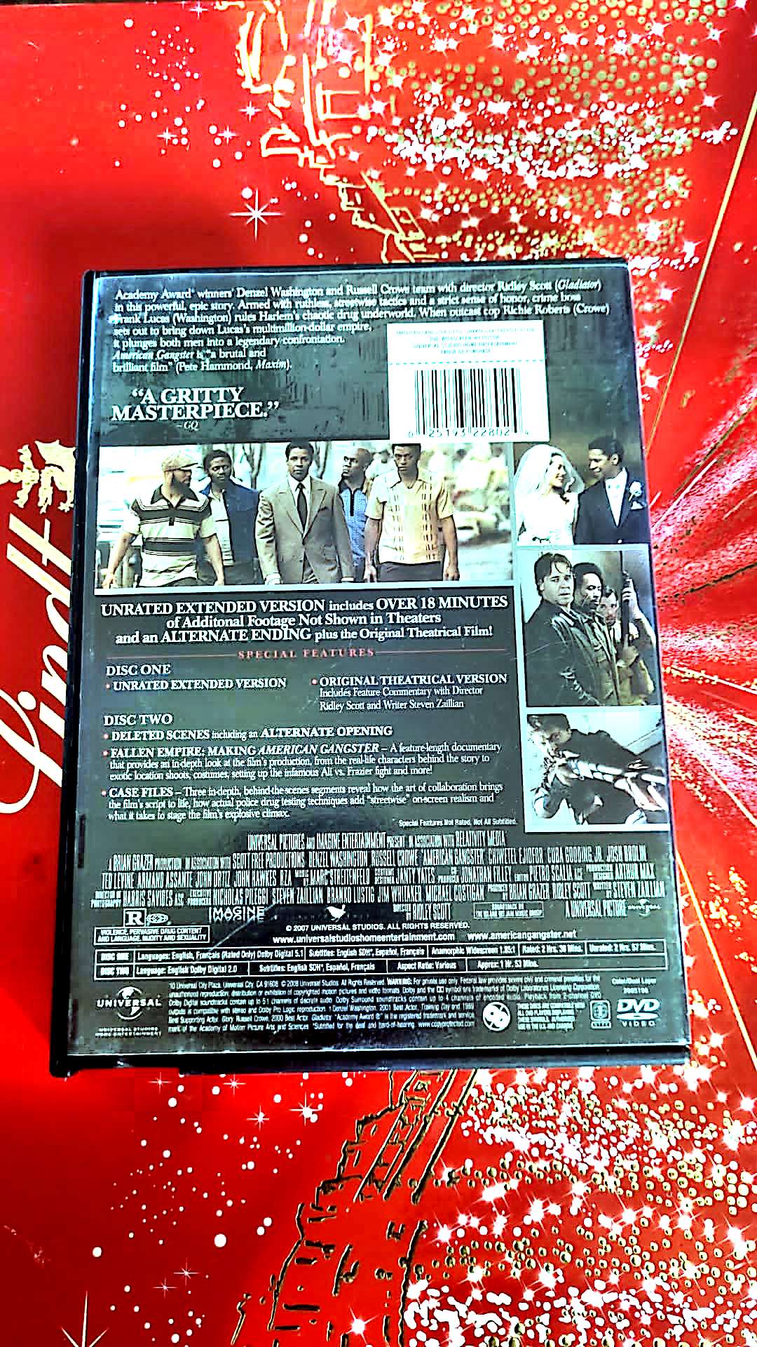 Dvd American Gangster