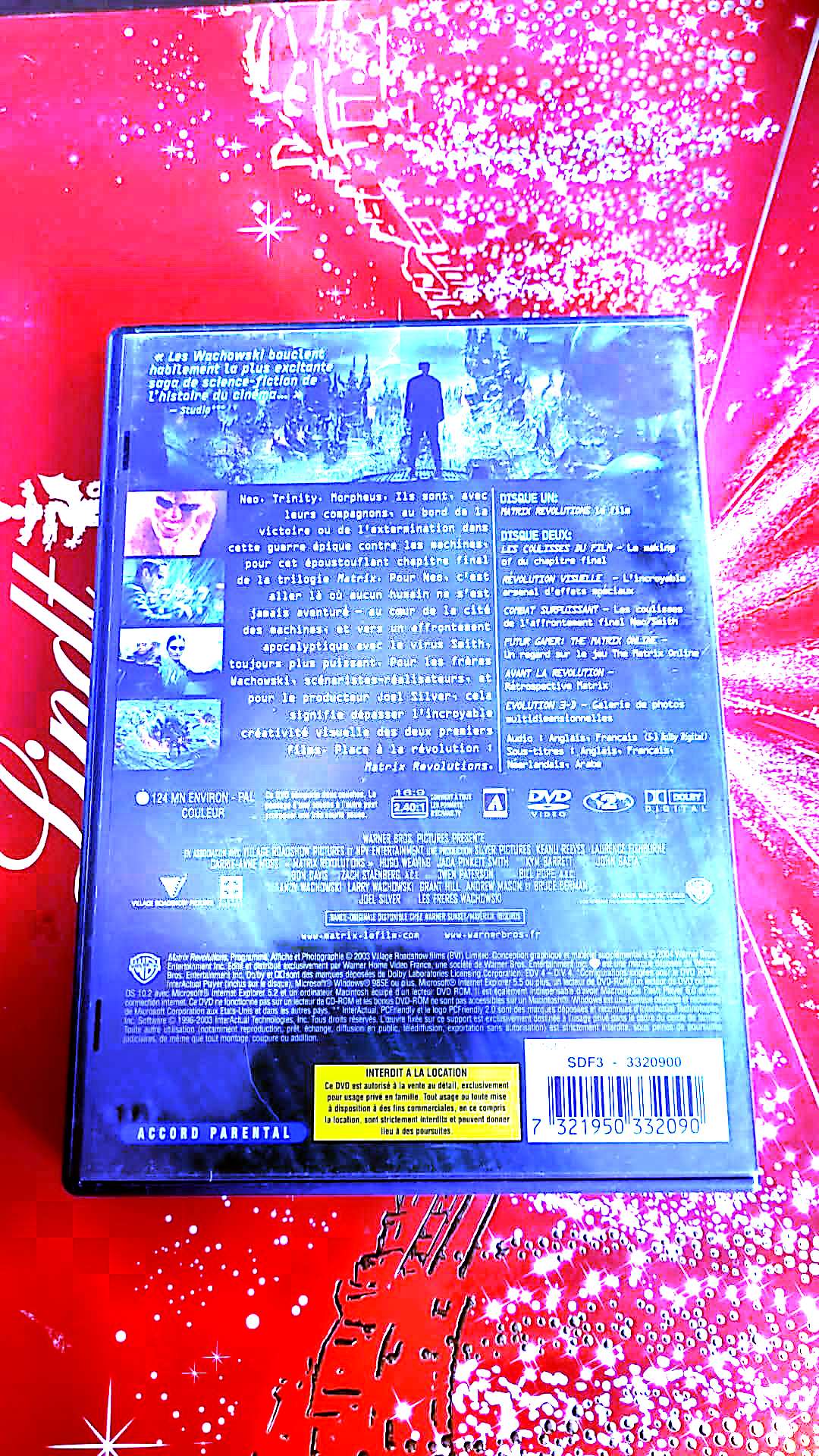 Dvd Matrix Revolutions