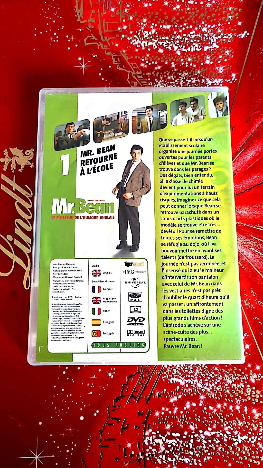 dvd mr bean 1 retourne à l'ecole