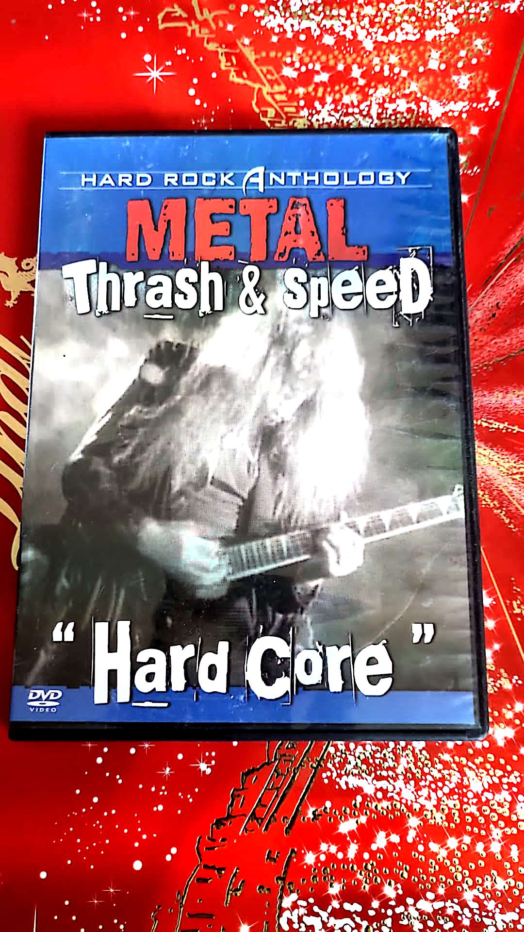 dvd hard rock anthology metal trhash & speed hars core
