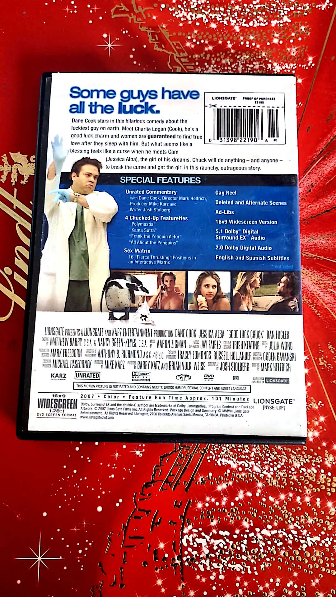 dvd good lucck chuck