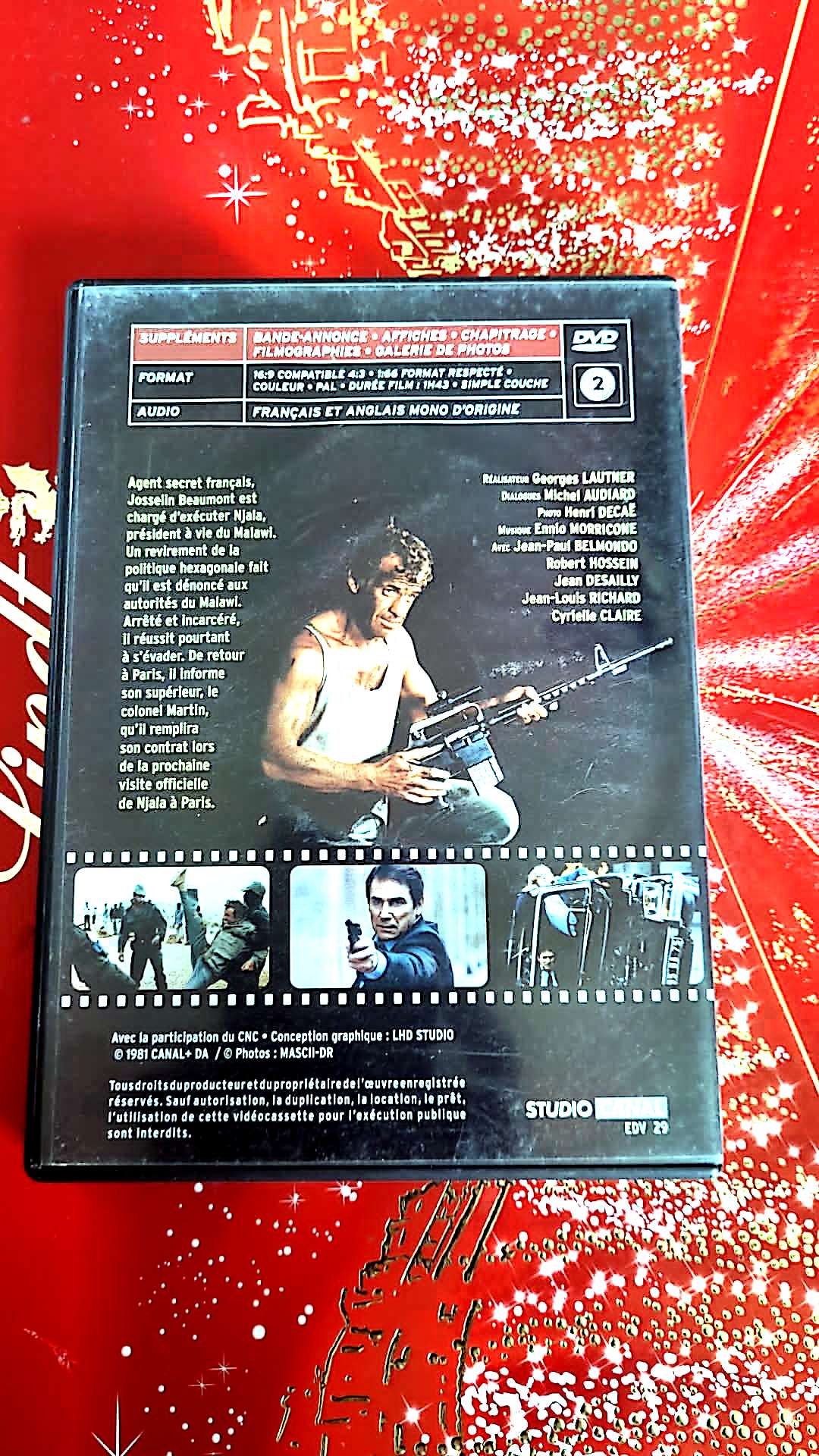 DVD Belmondo Le Professionnel