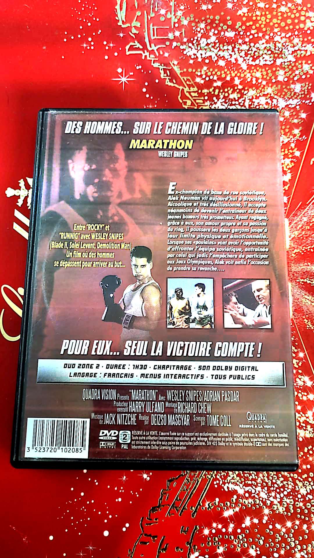 dvd Wesley Snipes Marathon