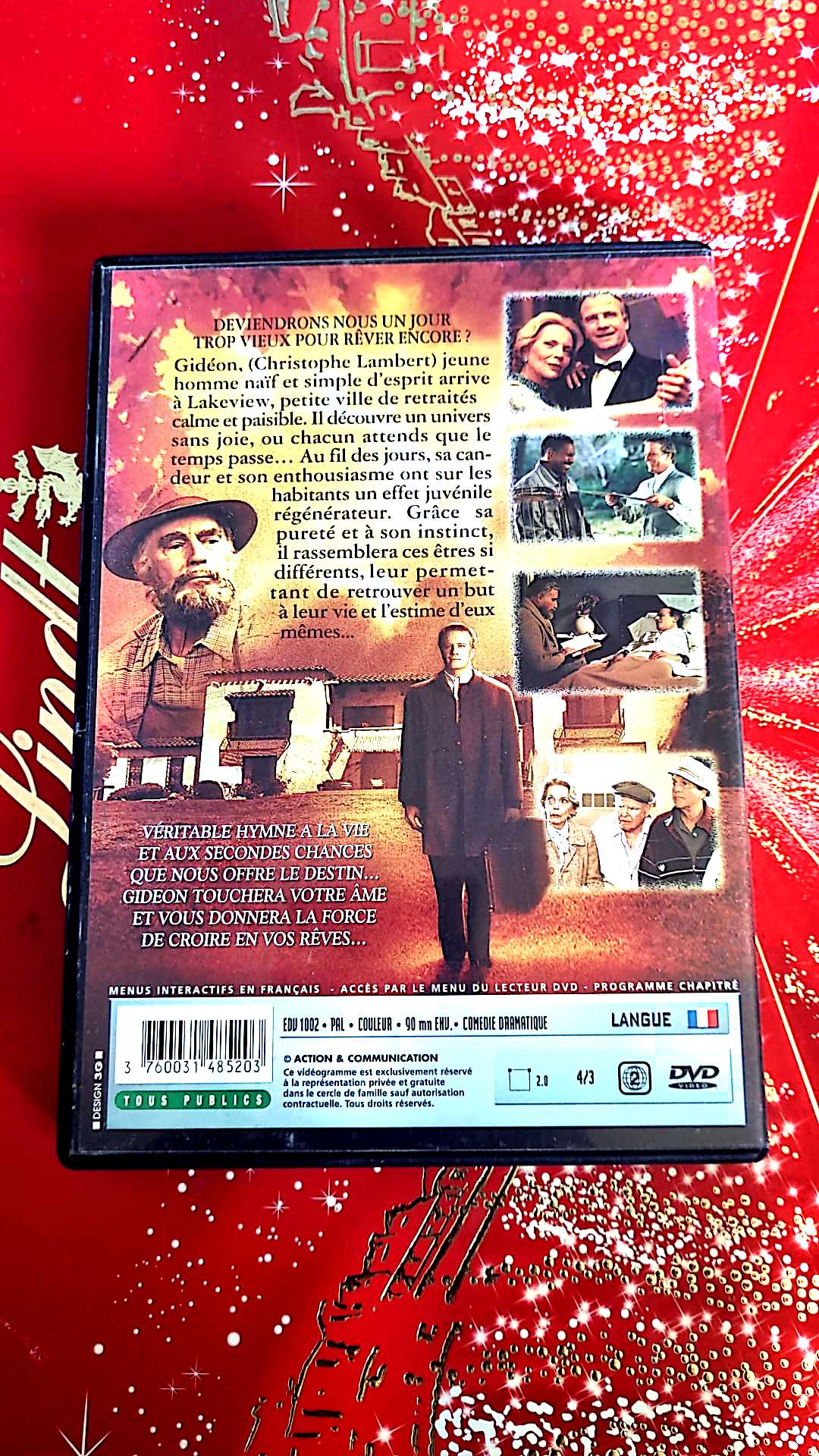 dvd Christophe Lambert Il A Le Pouvoir De La Vie Gideon