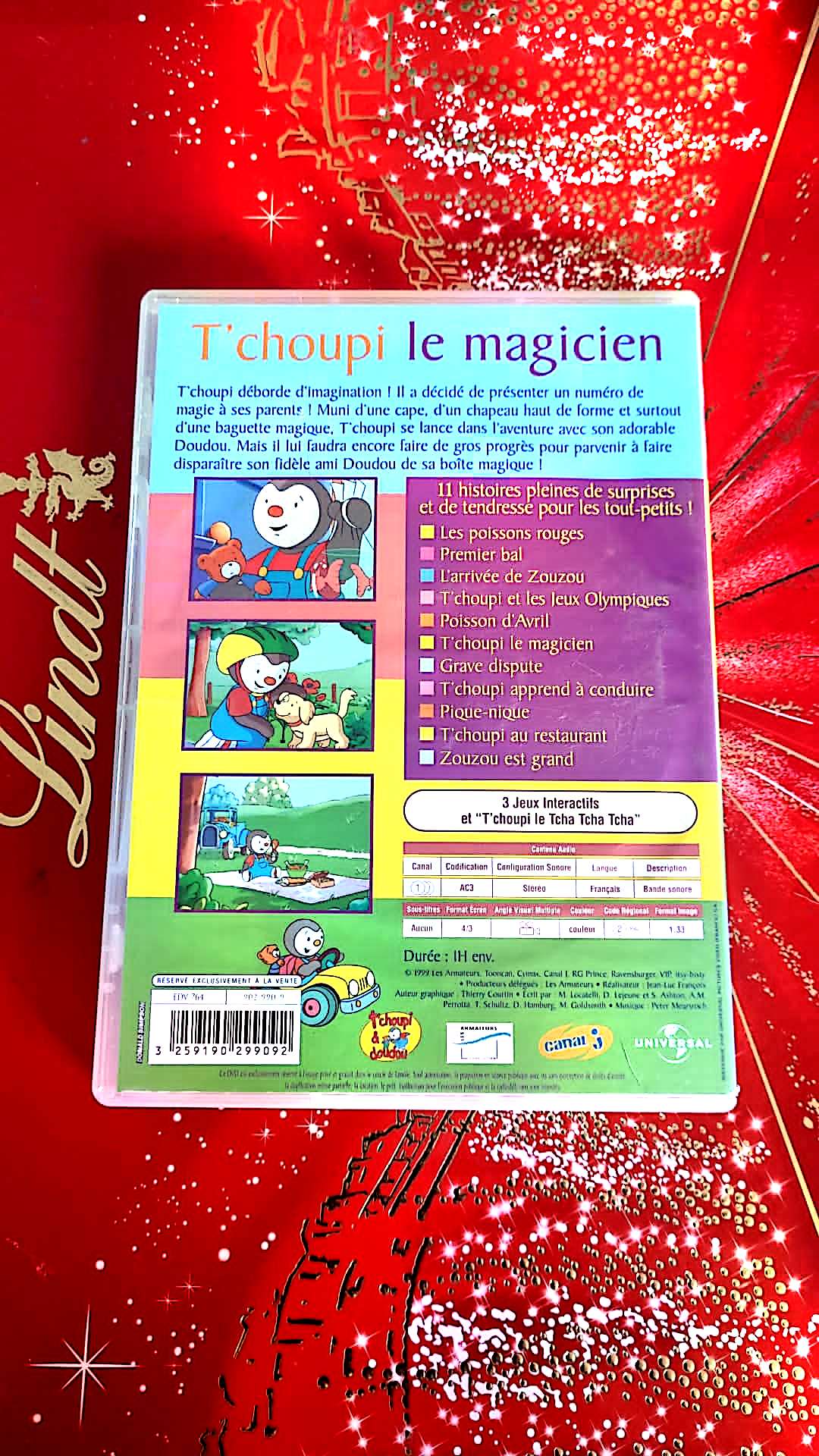 dvd t'choupi le magicien