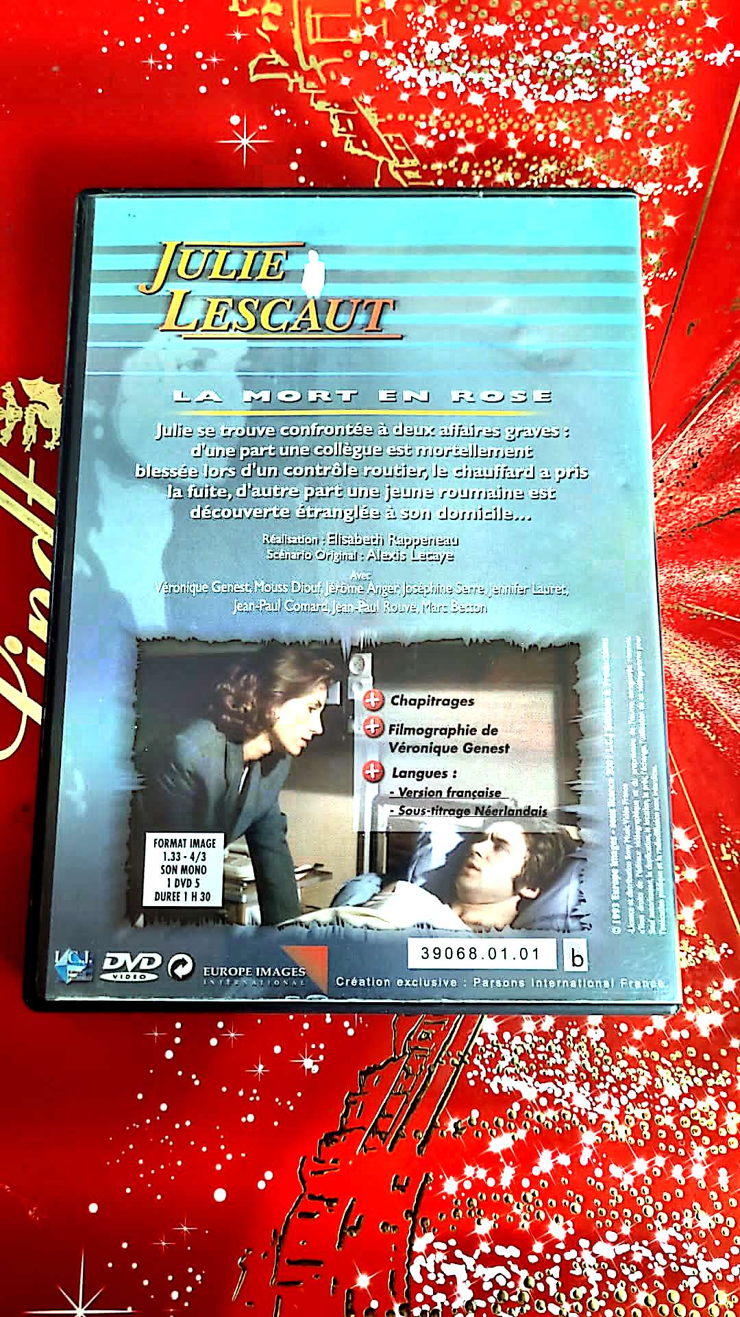 dvd Julie Lescaut La Mort En Rose