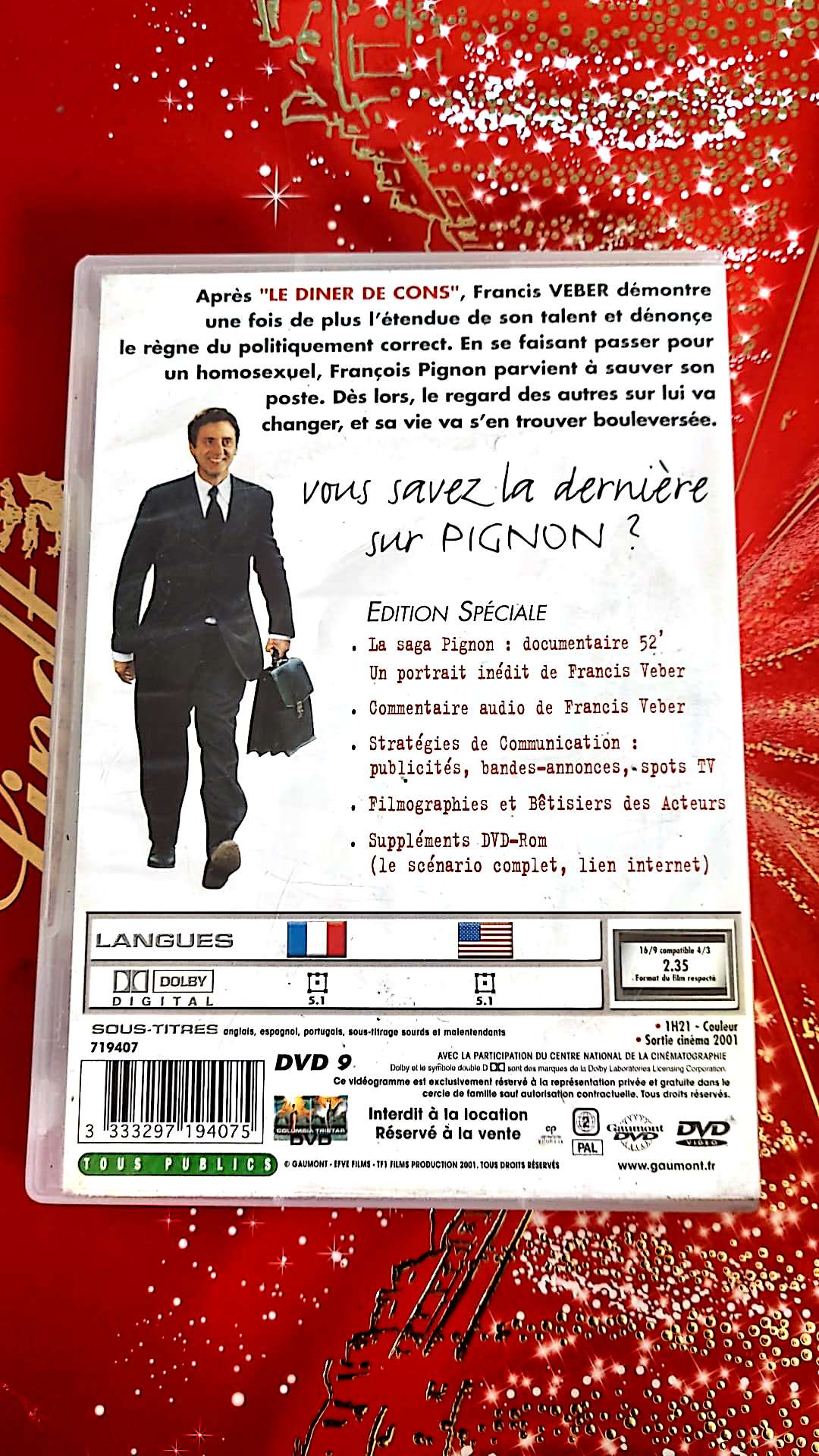 Dvd Daniel Anteuil Le Placard