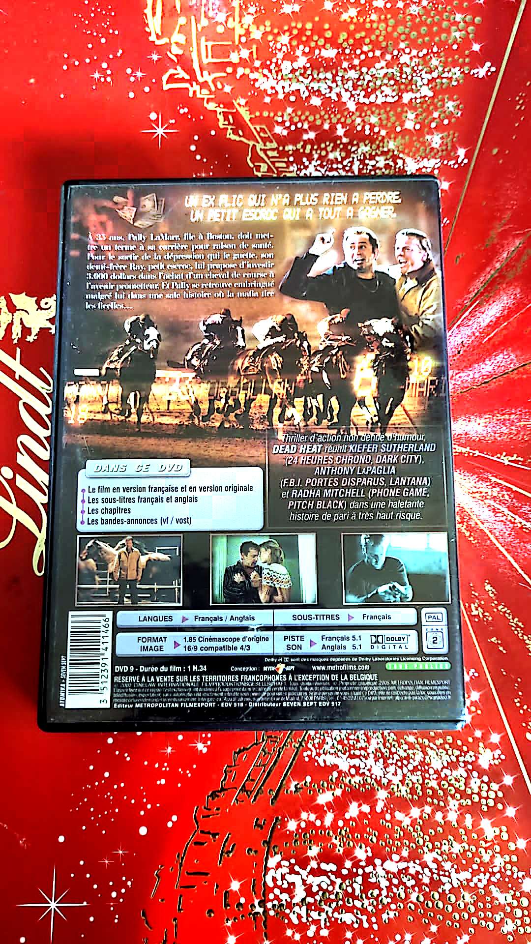 Dvd Kiefer Sutherland dead heat