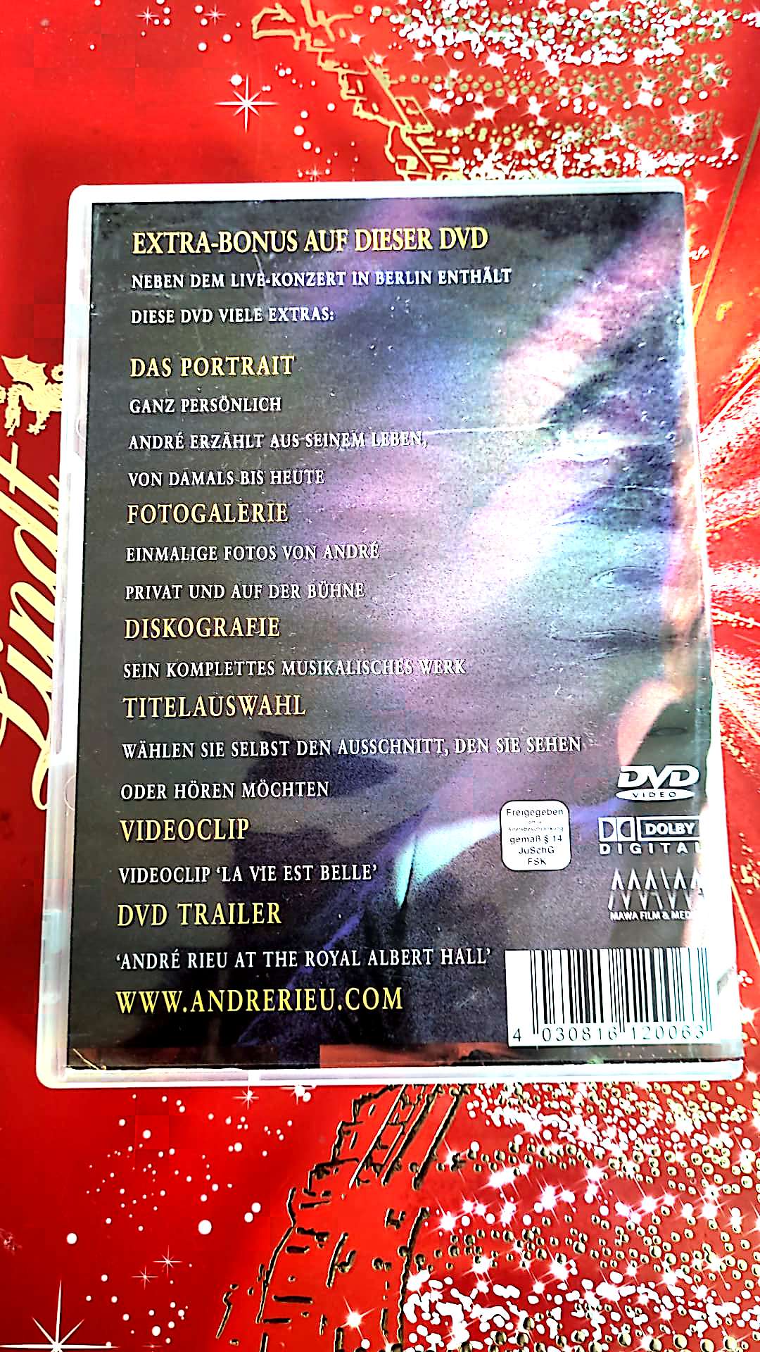 dvd Andre Rieu A Dream Come True