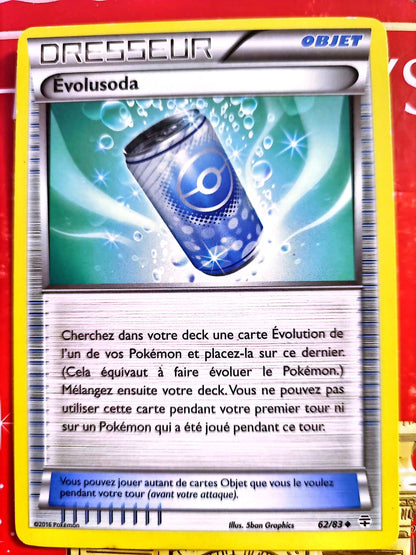 Carte Dresseur Pokémon Évolusoda 62/83 – Générations – Carte Officielle carte pokemon