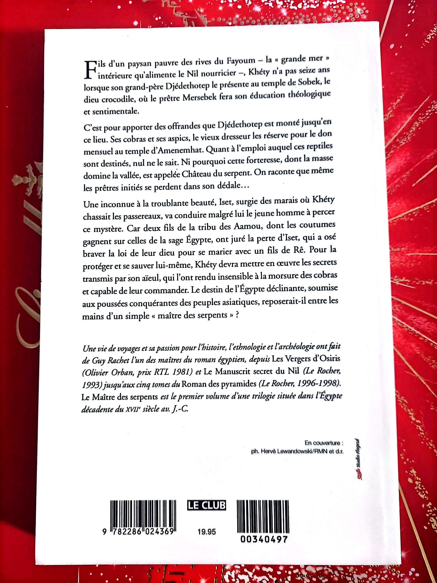 Le seigneur des serpents – Les larmes d’Isis – Guy Rachet – Roman historique livre