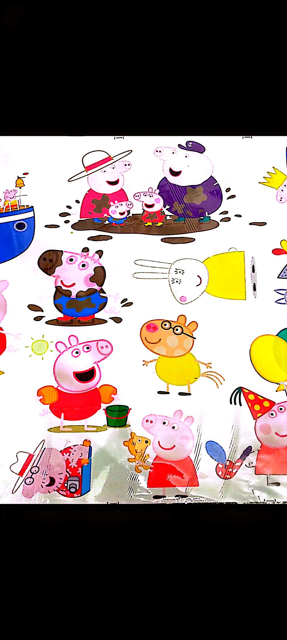 Stickers Muraux Enfants Animaux Cartoon – Lot de 17 Autocollants – Décoration Murale – Format 90x60 cm
