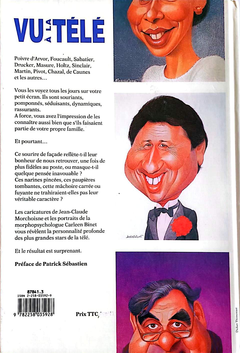 La Vu à la Télé Livre Humour Satire Carleen Morchoisne Hors Collection Français
