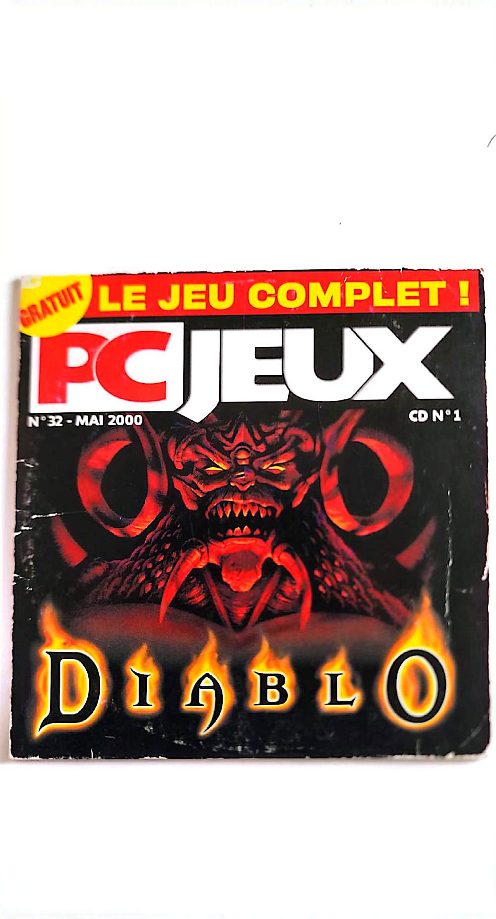 Diablo PC Jeux N°32 Mai 2000 Jeu PC CD-ROM Complet Version Française Occasion