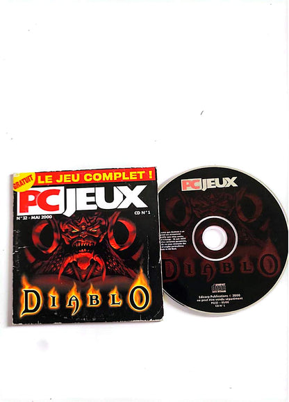 Diablo PC Juegos N°32 Mayo 2000 Juego PC CD-ROM Completo Versión Francesa Segunda mano