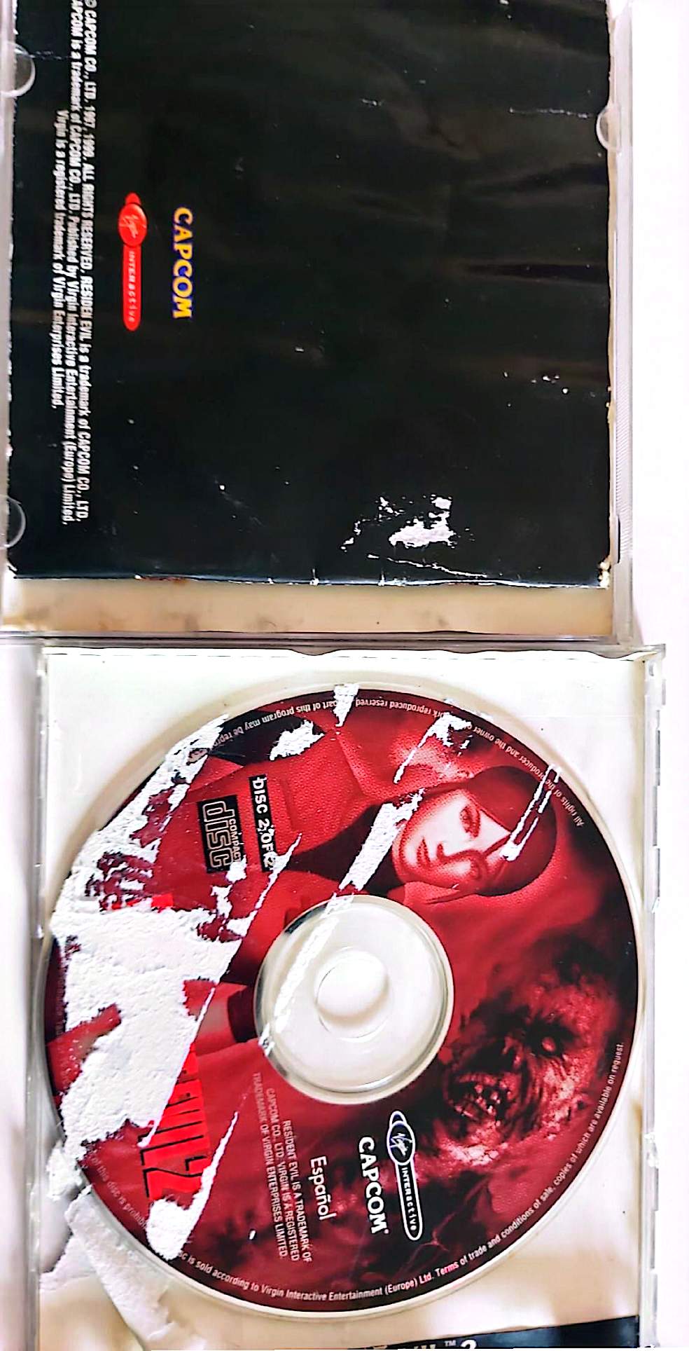 Resident Evil 2 PC CD-ROM 2 Disques Complet Survival Horror Capcom Version Française Occasion