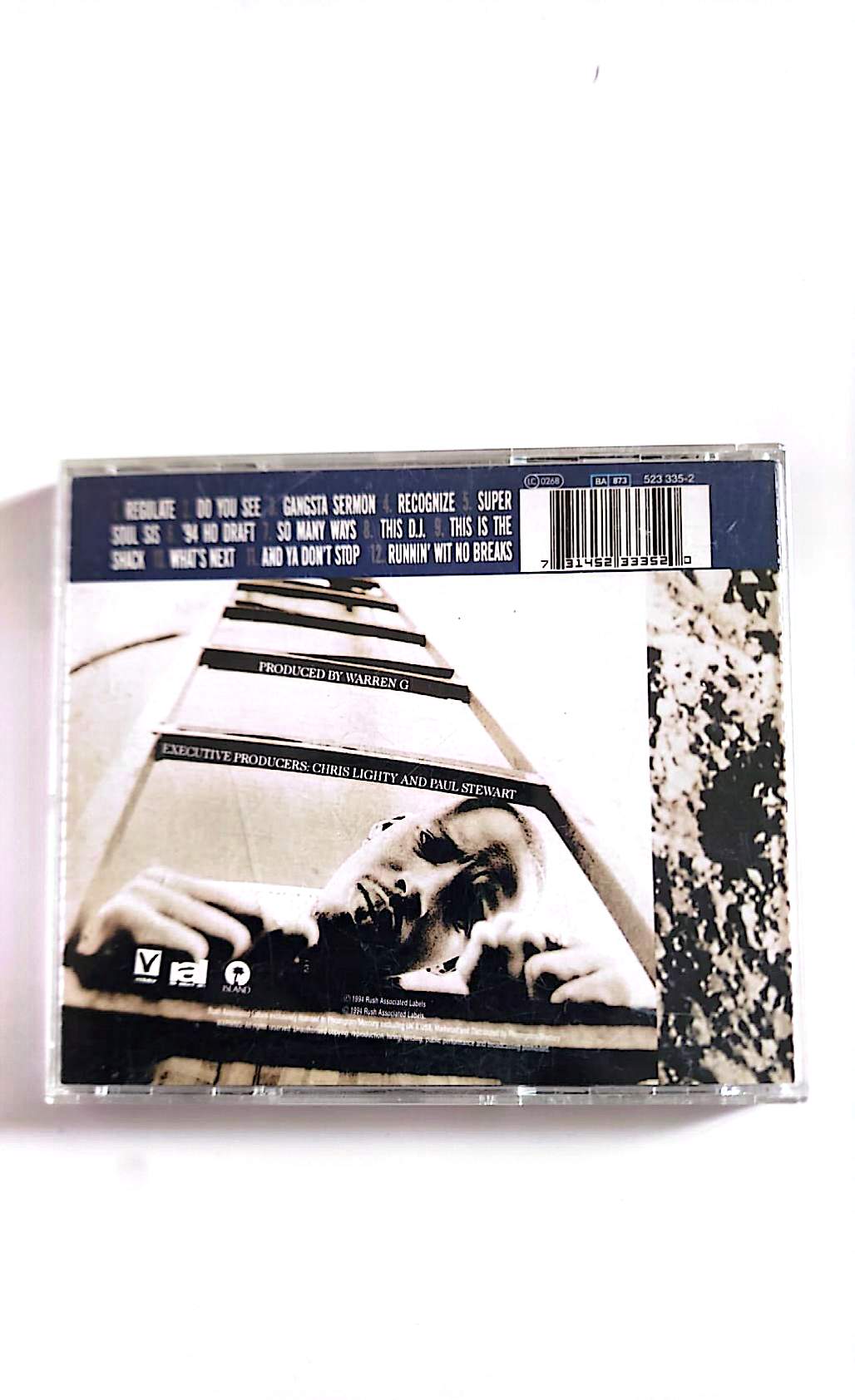 Warren G Regulate… G Funk Era CD Audio Rap Hip-Hop US Album Original Occasion