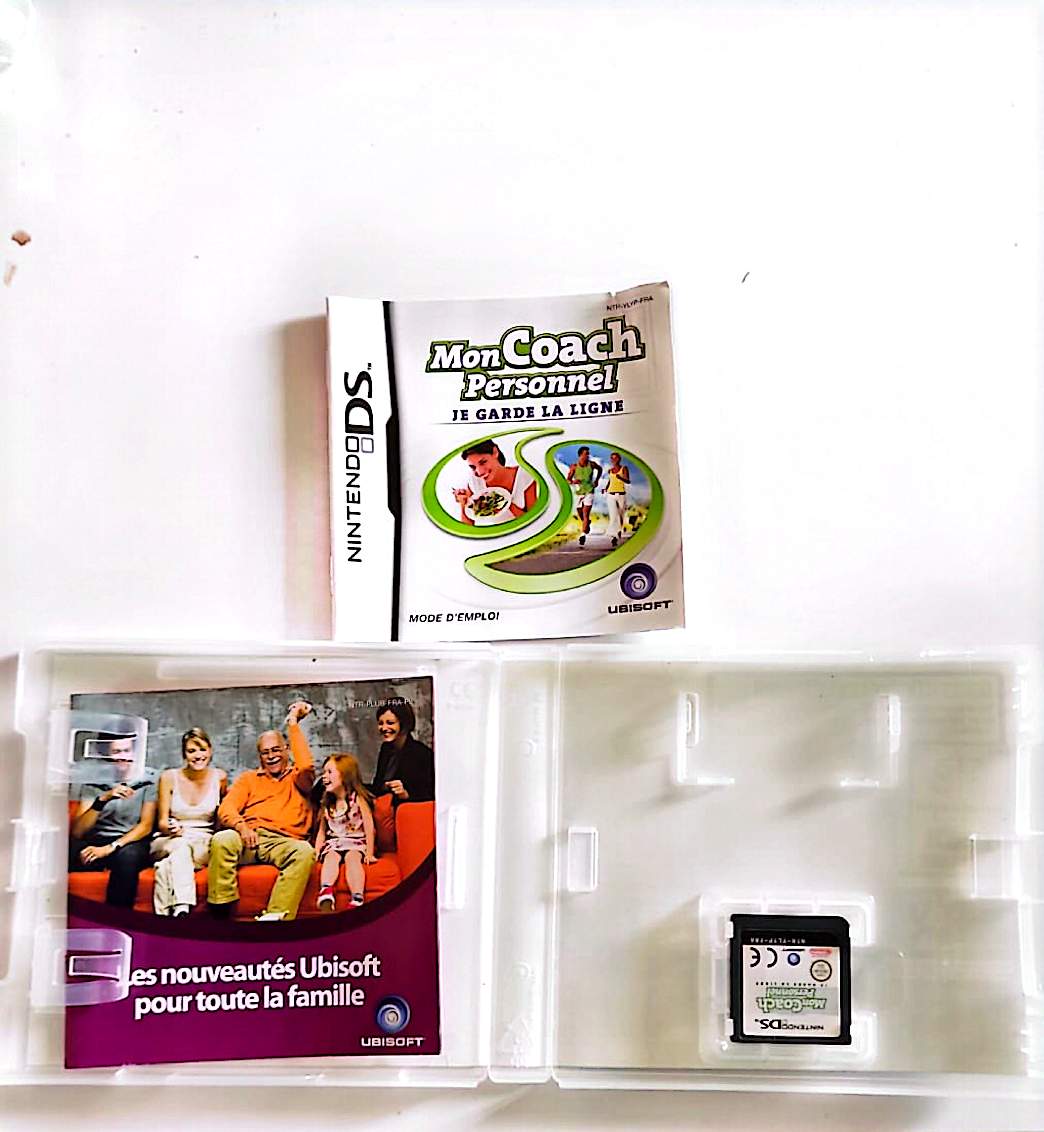 Mon Coach Personnel Je Garde la Ligne Nintendo DS Jeu Complet Version Française Ubisoft