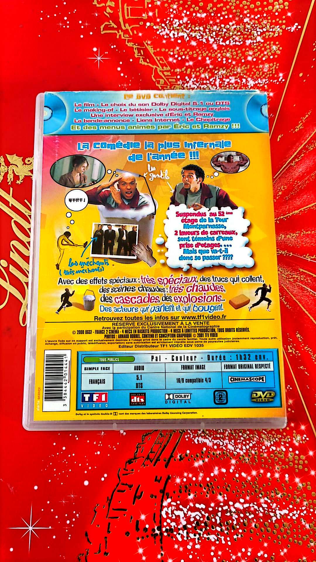 DVD : eric et ramzy film la tour montparnasse infernale