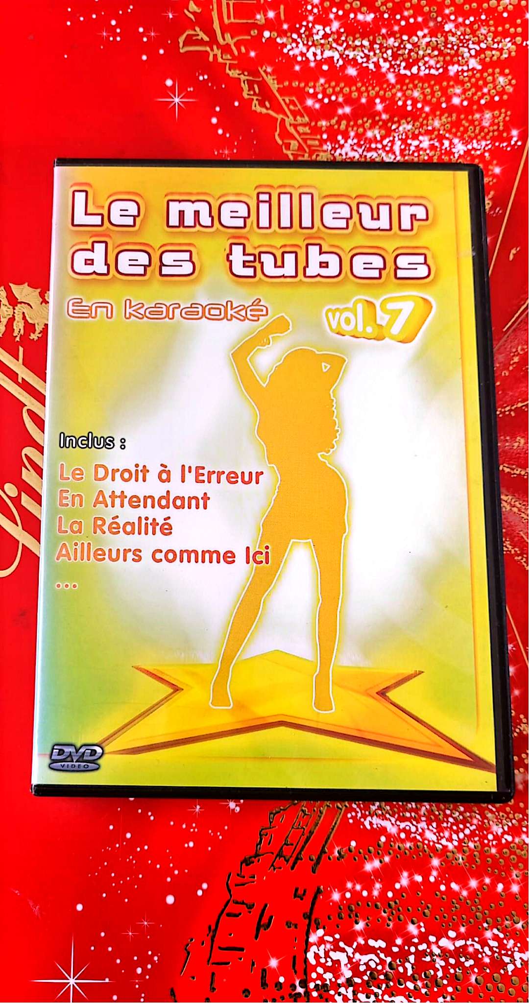 DVD : les meilleurs des tubes karaoké vol 7