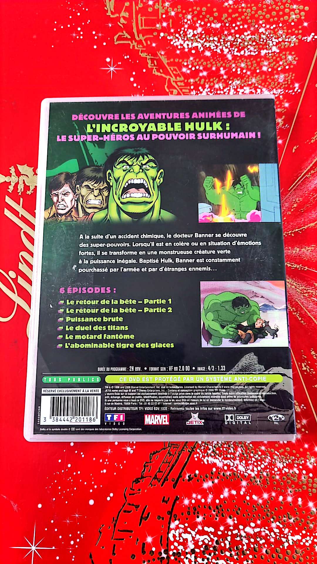DVD : l'incroyable hulk